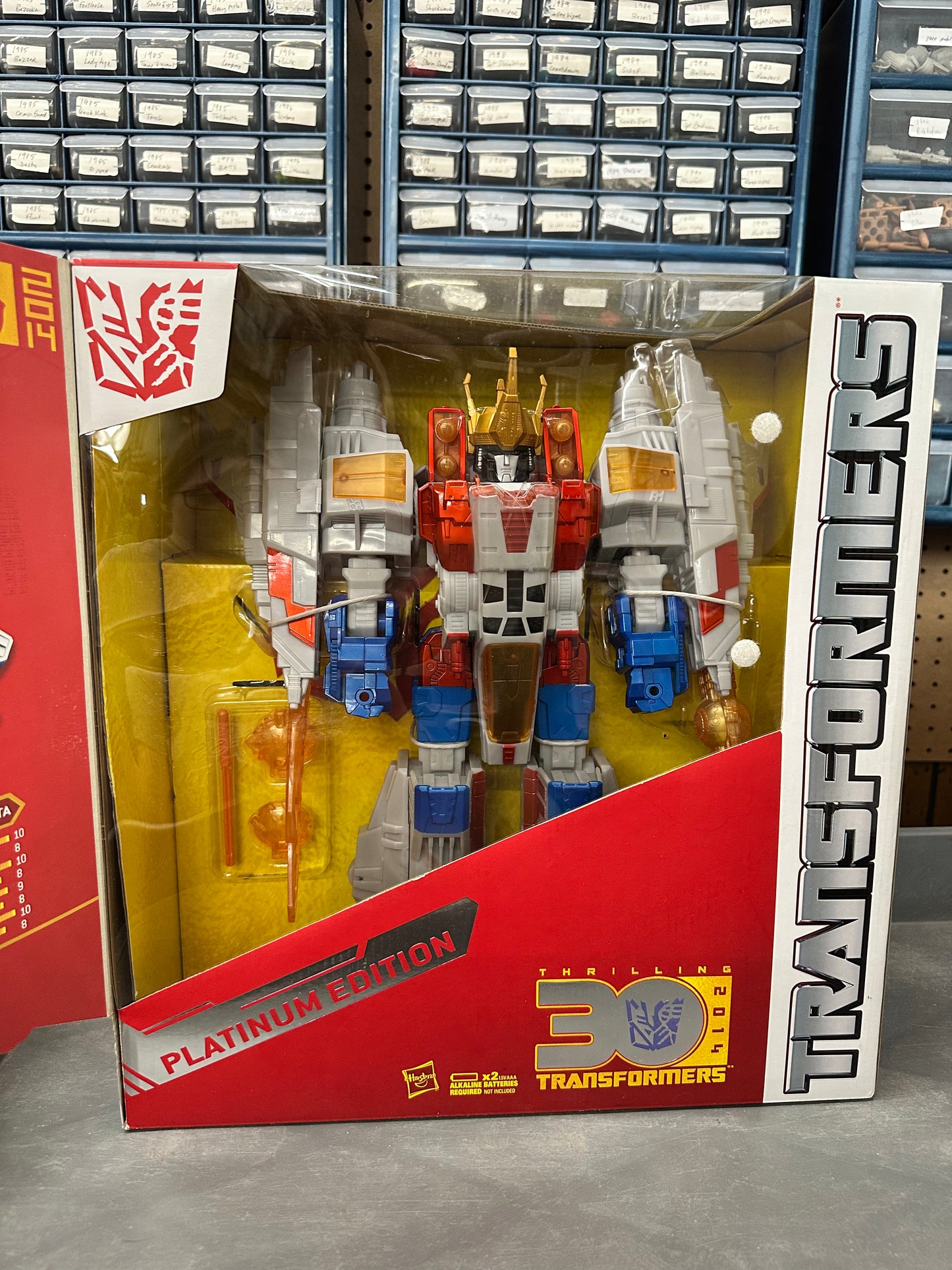 Hasbro Transformers Supreme Starscream Platinum Edition Year of the Horse 2014