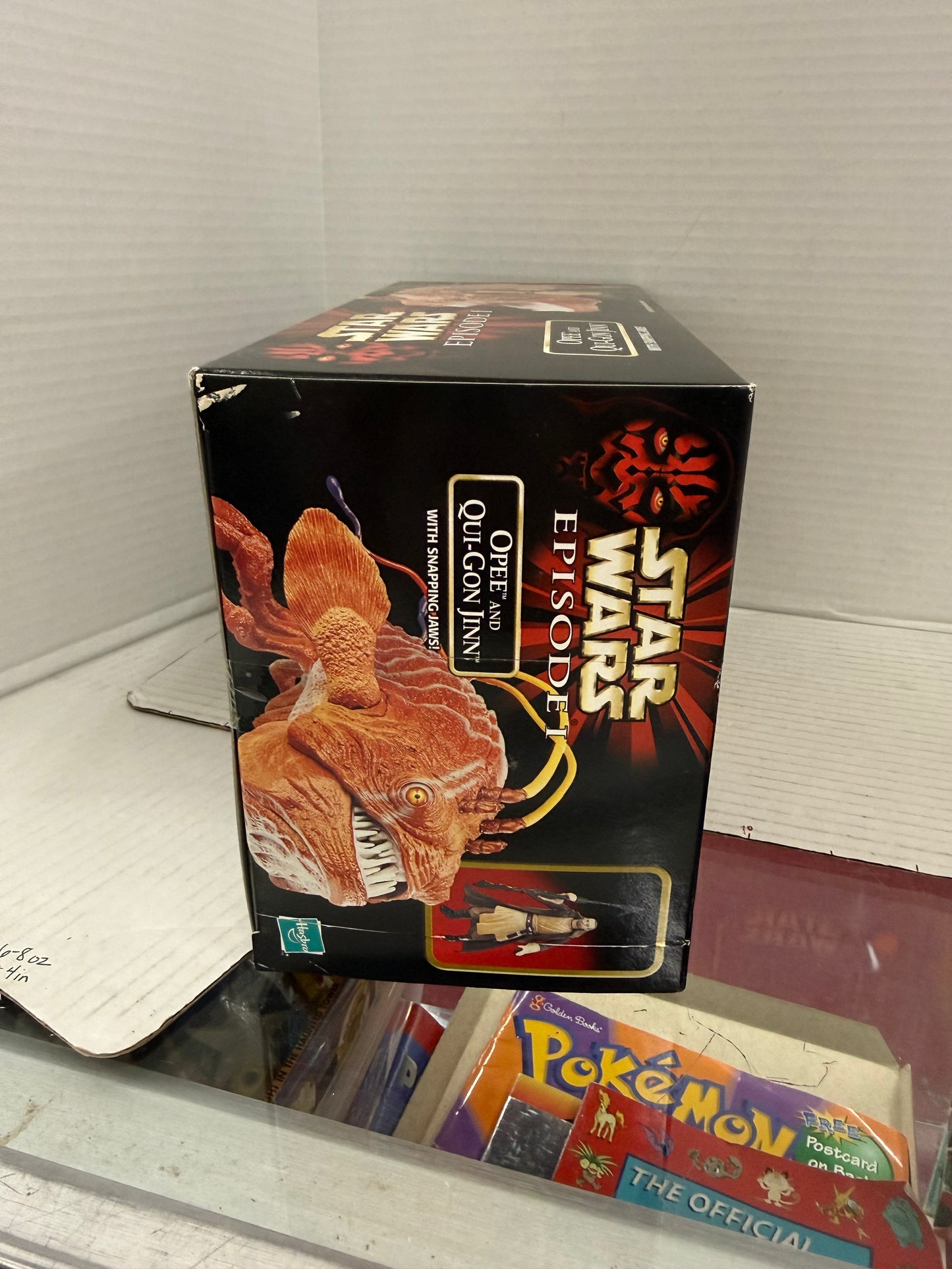 1998 Hasbro Star Wars Episode 1 Opee and Qui-Gon Jinn 3.75" Figure Set