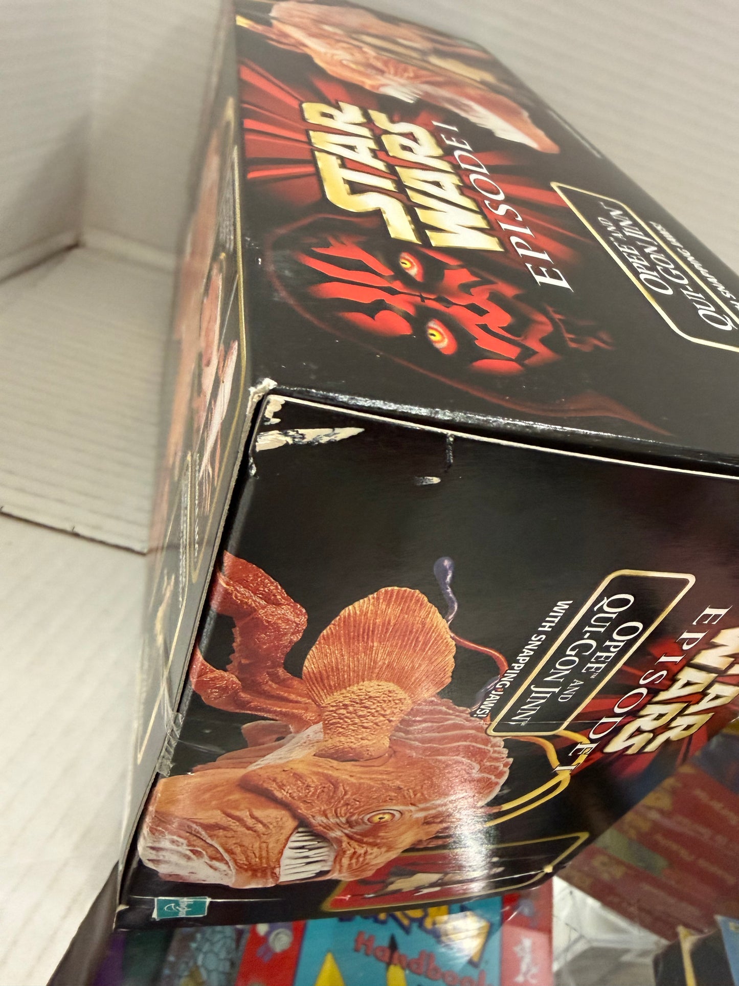 1998 Hasbro Star Wars Episode 1 Opee and Qui-Gon Jinn 3.75" Figure Set