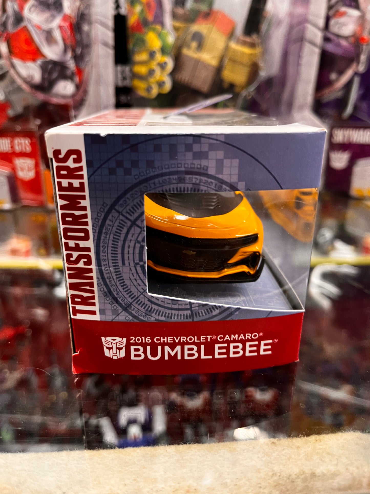 Jada 2016 Chevy Camaro Bumblebee Transformers Yellow Die-cast Car Vehicle