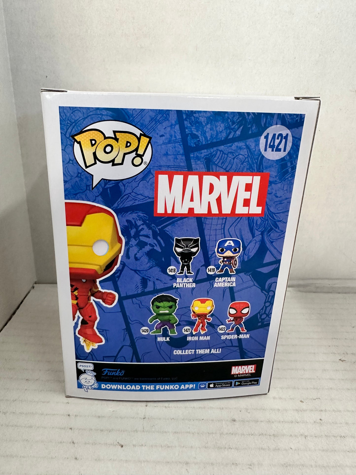 IRON MAN Marvel New Classics Funko POP! #1421 Collectible Vinyl Figure