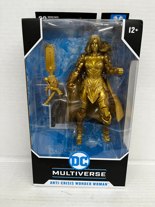2022 McFarlane DC Multiverse Anti-Crisis Wonder Woman GOLD DEATH METAL