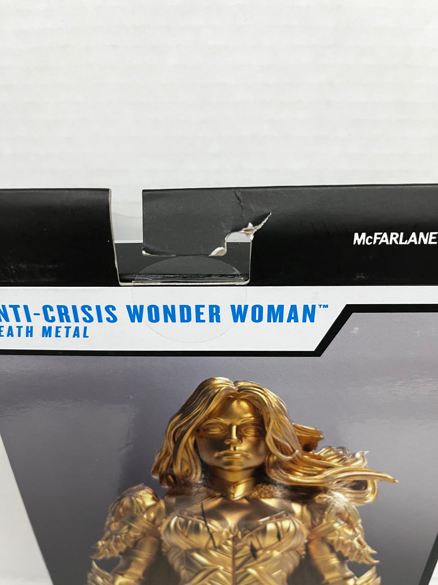 2022 McFarlane DC Multiverse Anti-Crisis Wonder Woman GOLD DEATH METAL