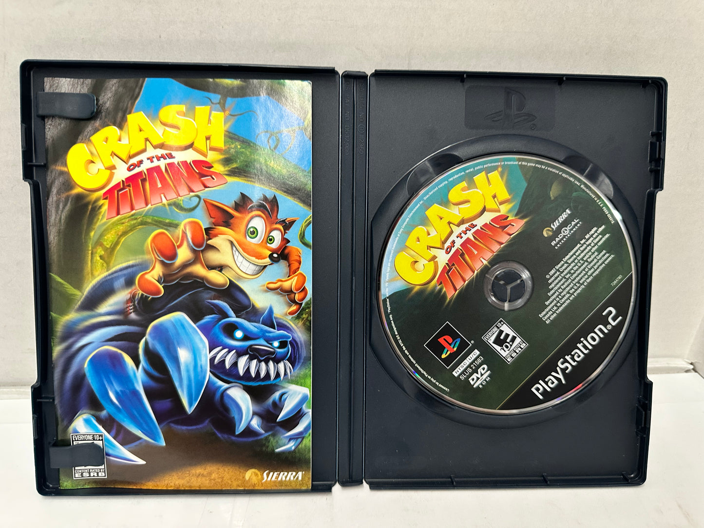 Crash of the Titans PS2 (Sony PlayStation 2) Tested