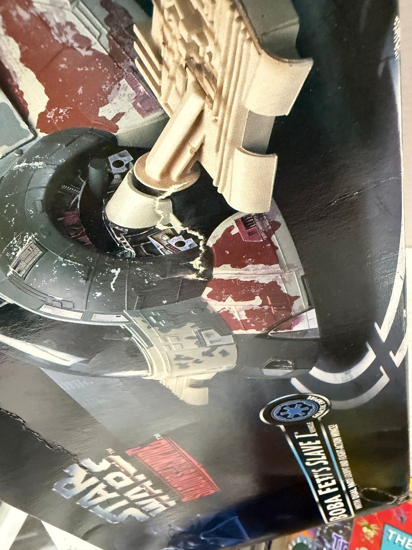 Star Wars Shadows of the Empire Boba Fett’s Slave 1 - Damaged Box