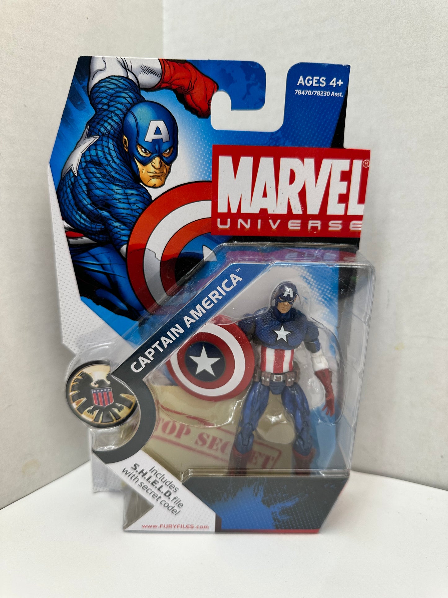 Marvel Universe 3.75" Captain America #012 2008 New NIP