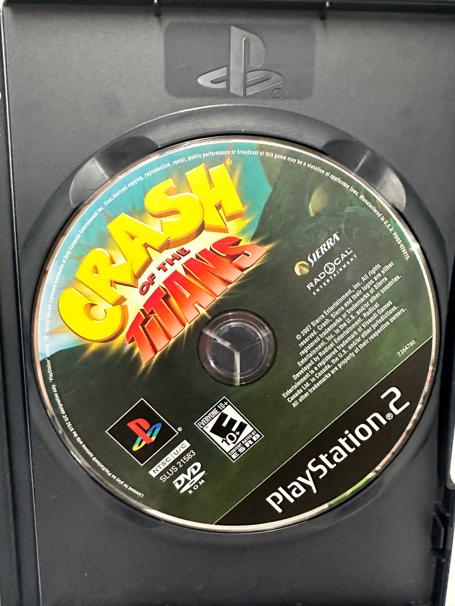Crash of the Titans PS2 (Sony PlayStation 2) Tested