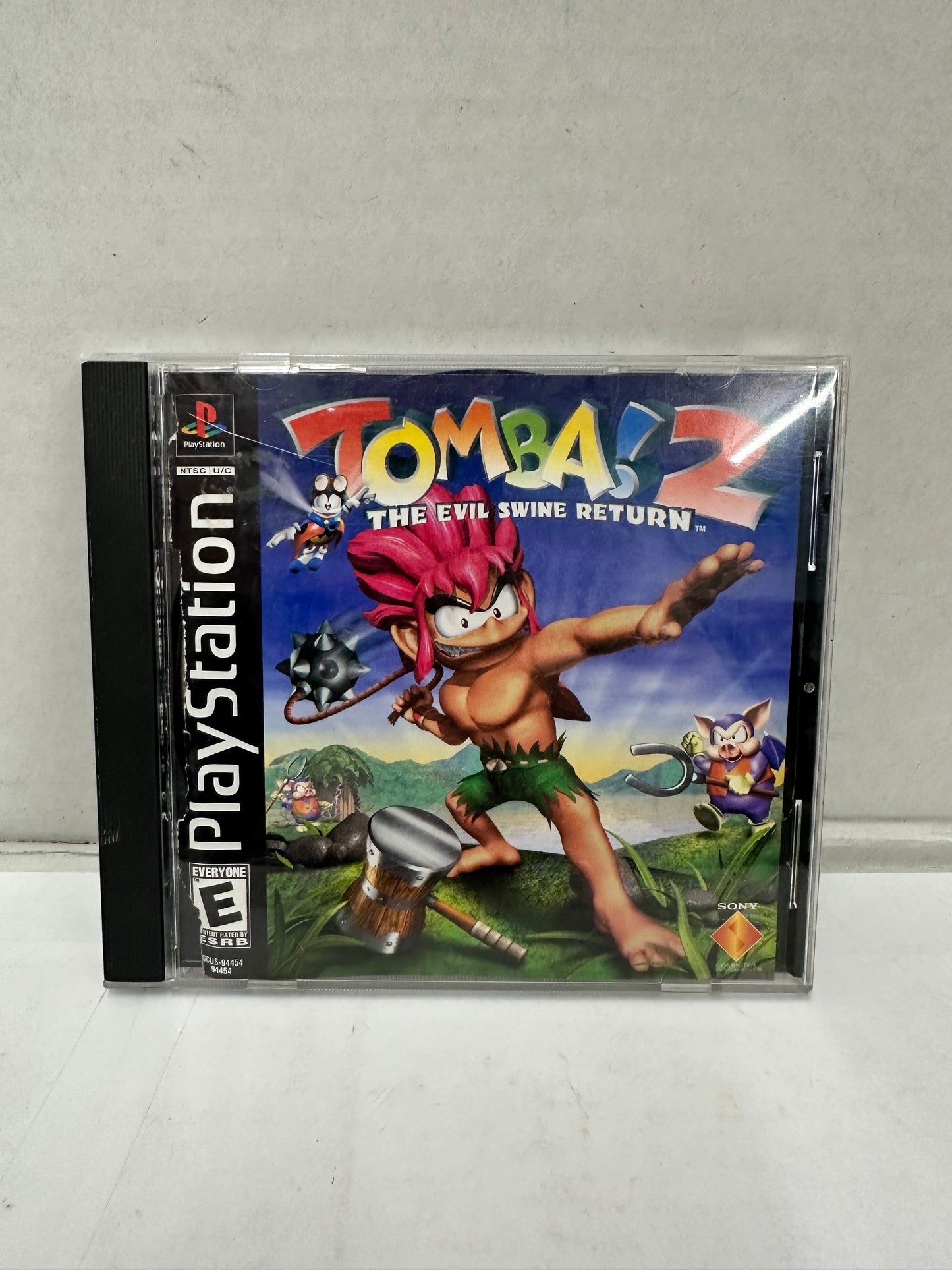 Tomba 2: The Evil Swine Return (Sony PlayStation 1, 2000) No Manual