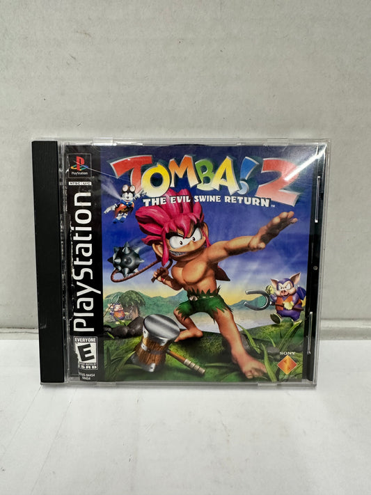 Tomba 2: The Evil Swine Return (Sony PlayStation 1, 2000) No Manual