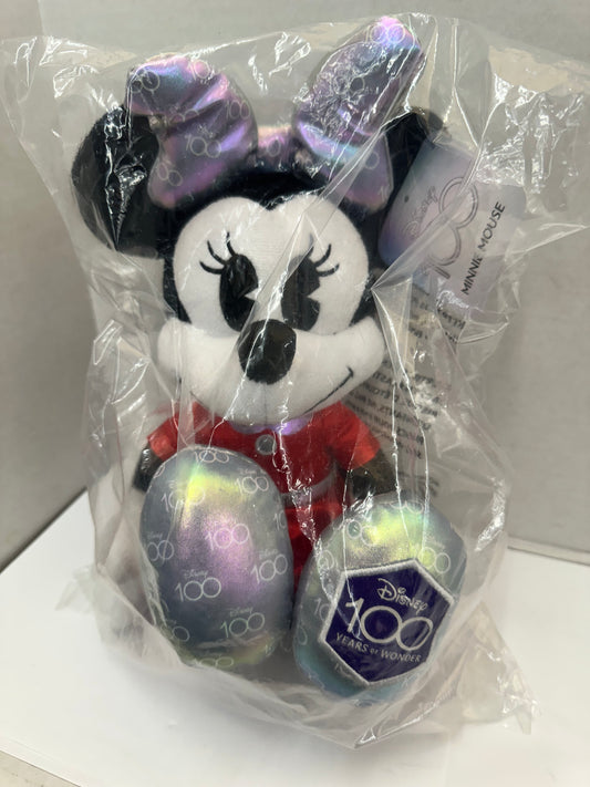 Disney100 Minnie Mouse Plush Red Dress Sealed