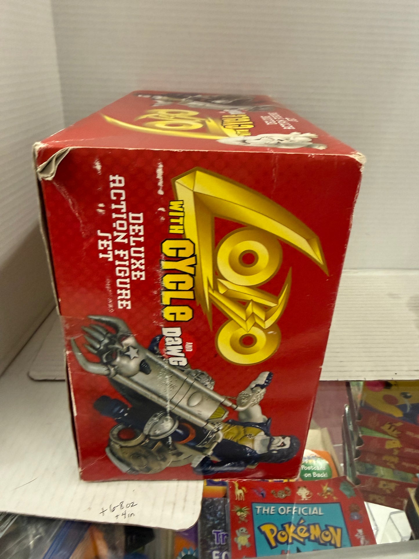 Lobo with Cycle and Dawg DC Direct Deluxe Action Figure Set BOX DAMAGE