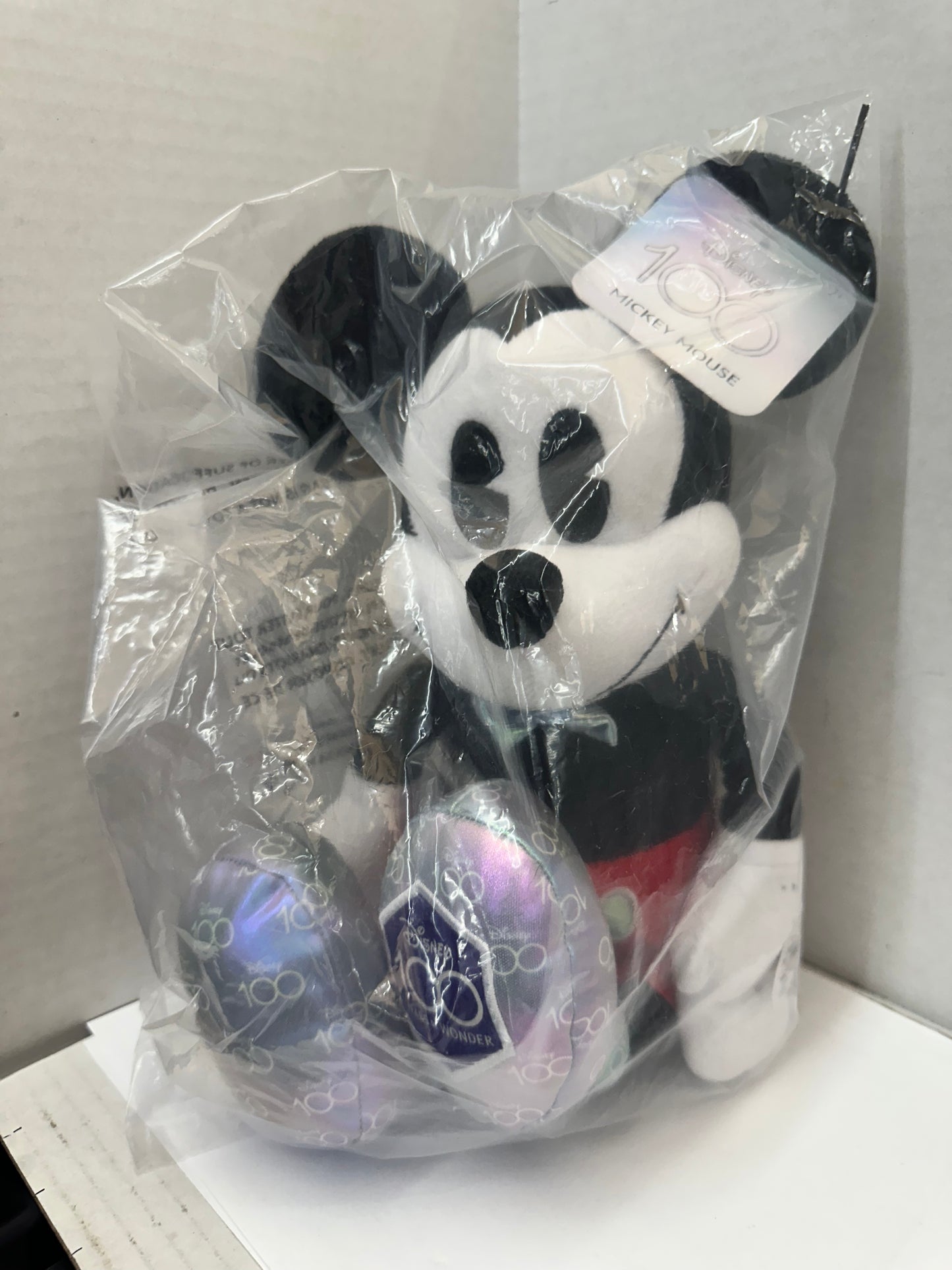 Disney100 Mickey Mouse Plush Red Pants Sealed