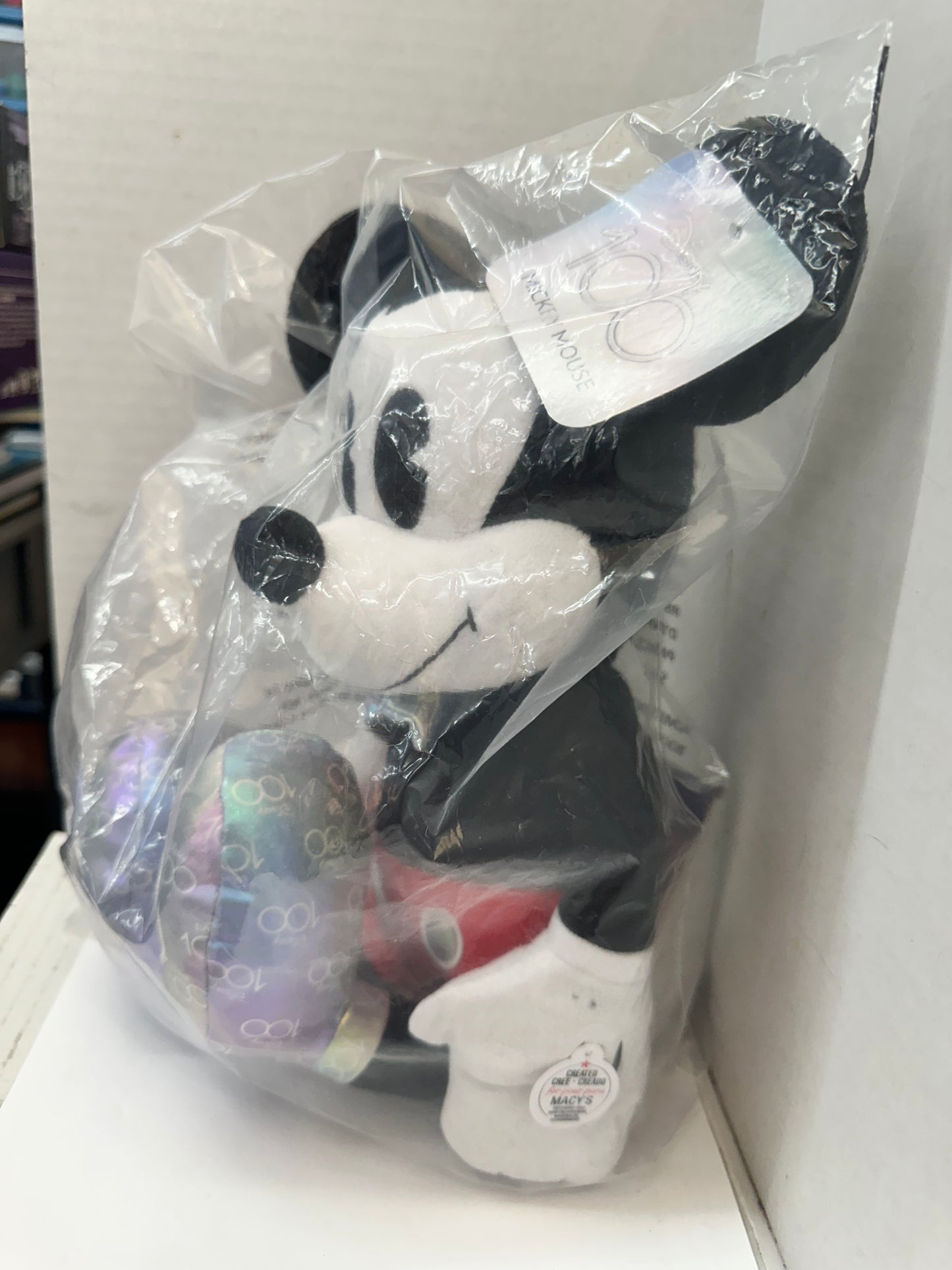 Disney100 Mickey Mouse Plush Red Pants Sealed