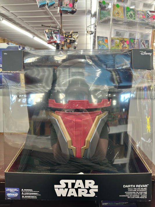 Star Wars Jazwares Darth Revan Deluxe Collectors Helmet Replica Damaged Box