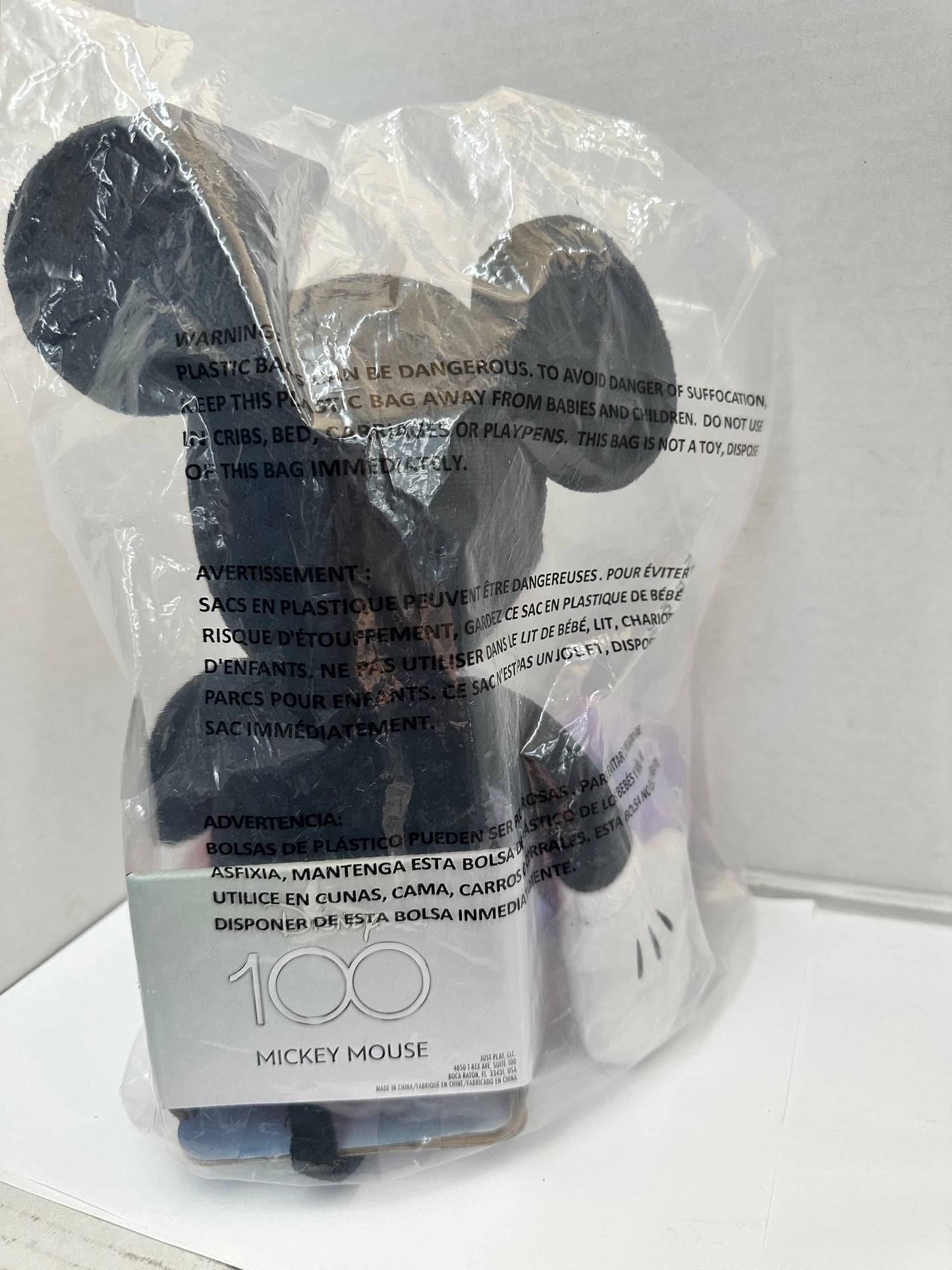 Disney100 Mickey Mouse Plush Red Pants Sealed