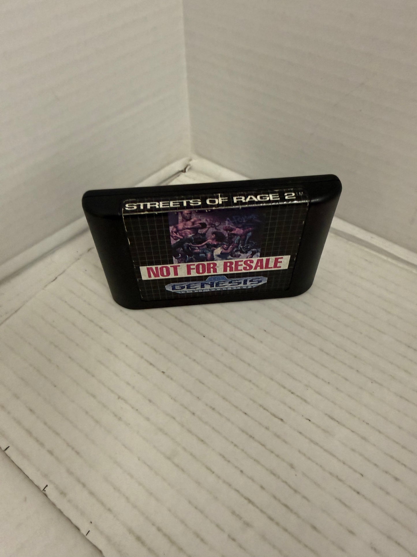 Sega Genesis Streets of Rage 2 Cartridge 1992 Version, Cartridge Only