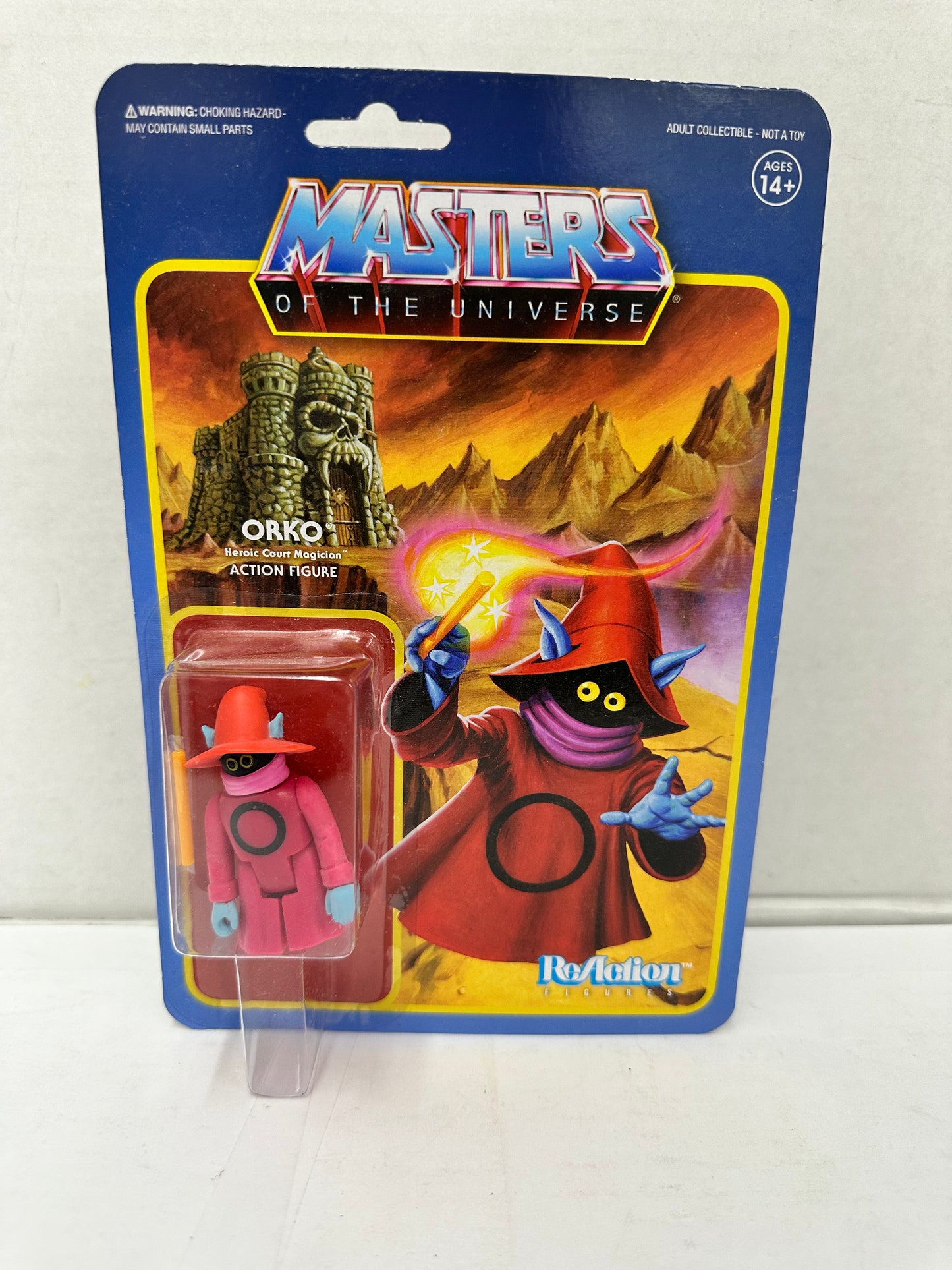Super7 ReAction Masters of the Universe Figure MOTU Orko