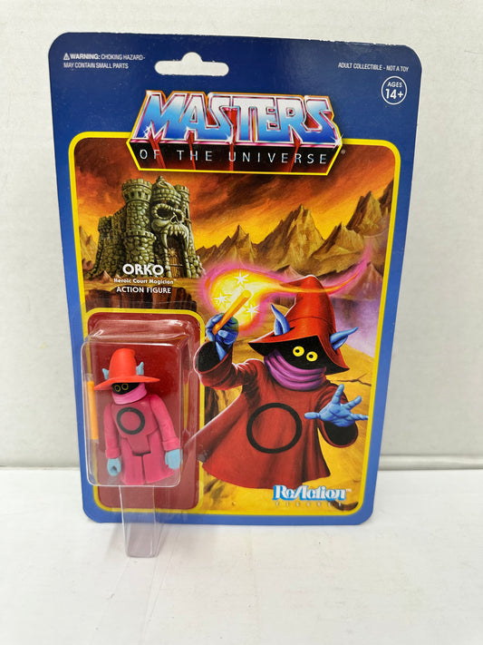 Super7 ReAction Masters of the Universe Figure MOTU Orko