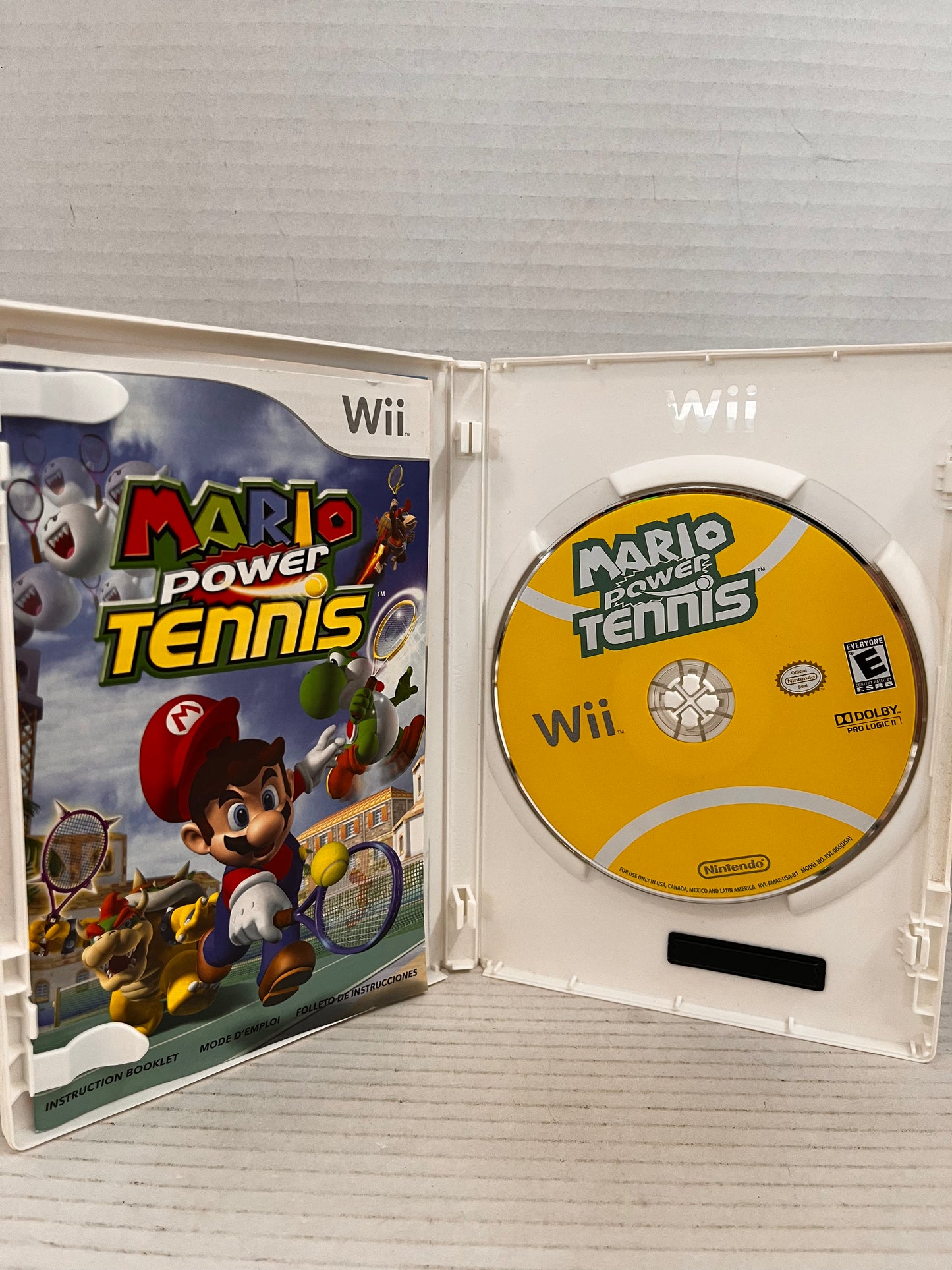 Mario Power Tennis (Nintendo Selects) Nintendo Wii - CIB