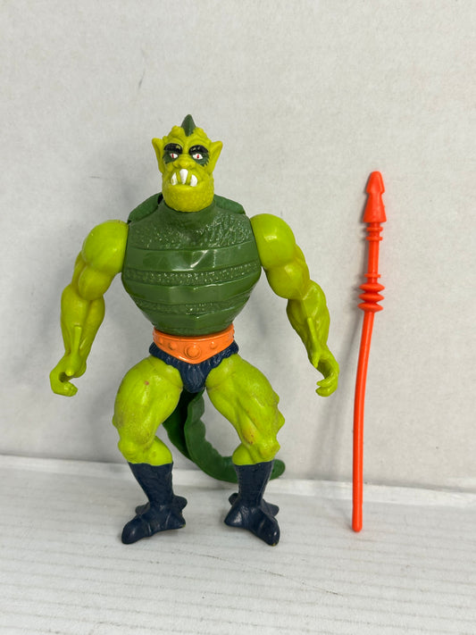 Vintage 1983 He-Man: Masters Of The Universe Whiplash 100% Complete w/Spear #2