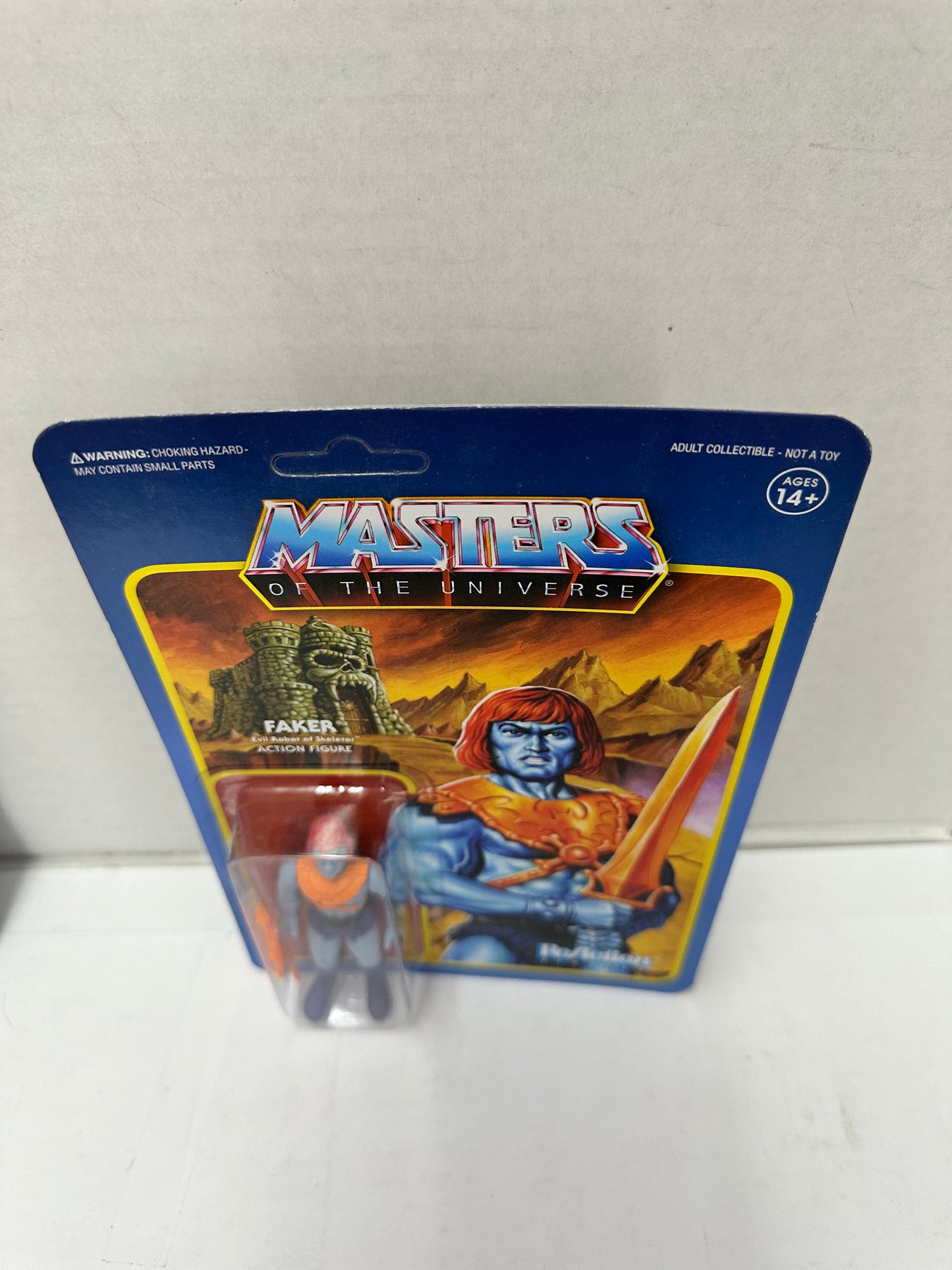 Super7 Masters Of The Universe ReAction Faker Action Figure 2018 Unpunched