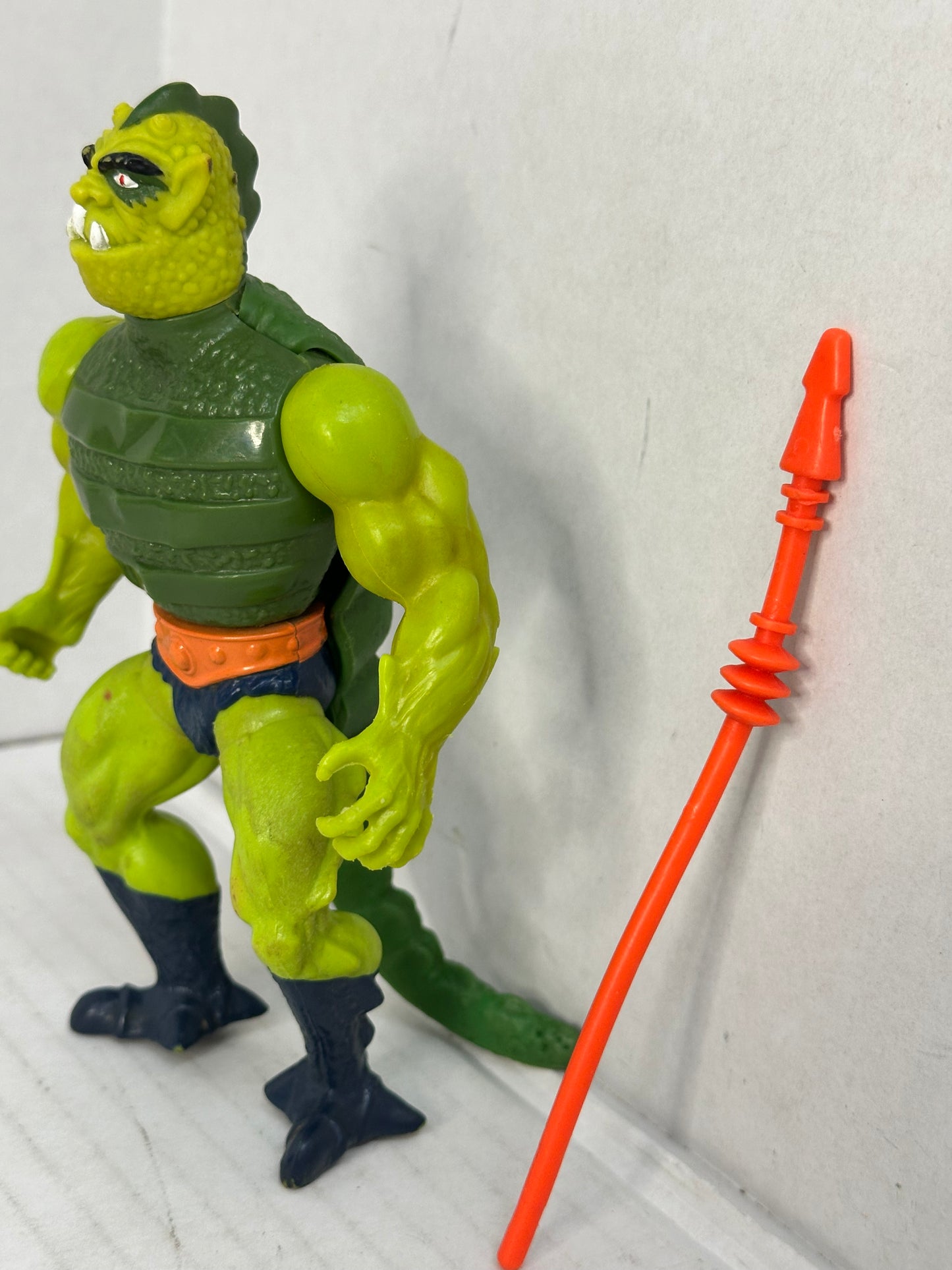 Vintage 1983 He-Man: Masters Of The Universe Whiplash 100% Complete w/Spear #2
