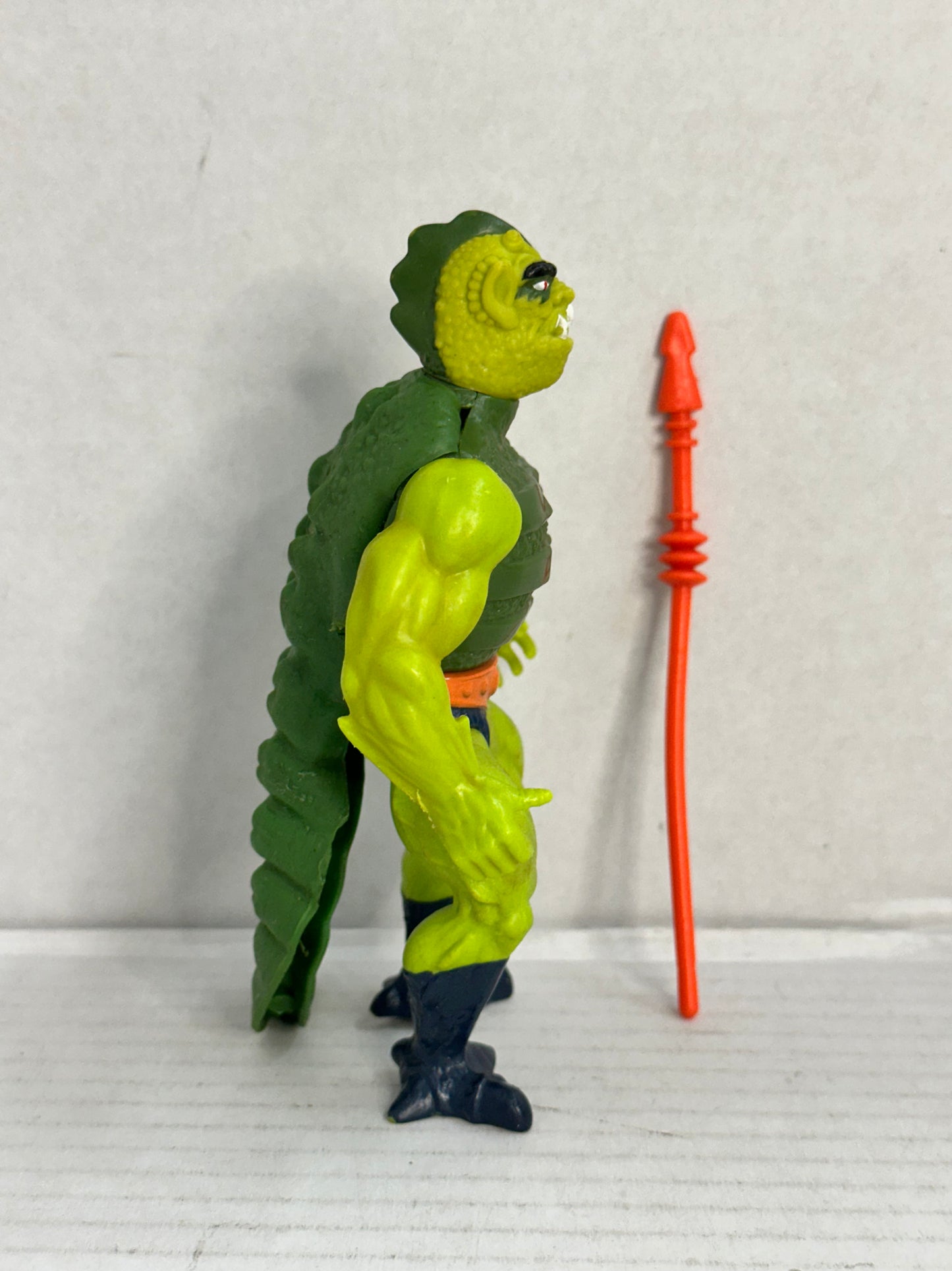 Vintage 1983 He-Man: Masters Of The Universe Whiplash 100% Complete w/Spear #2
