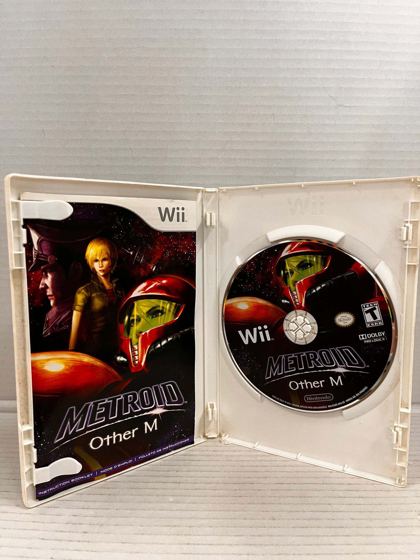 Metroid: Other M (Nintendo Wii, 2010) CIB Complete