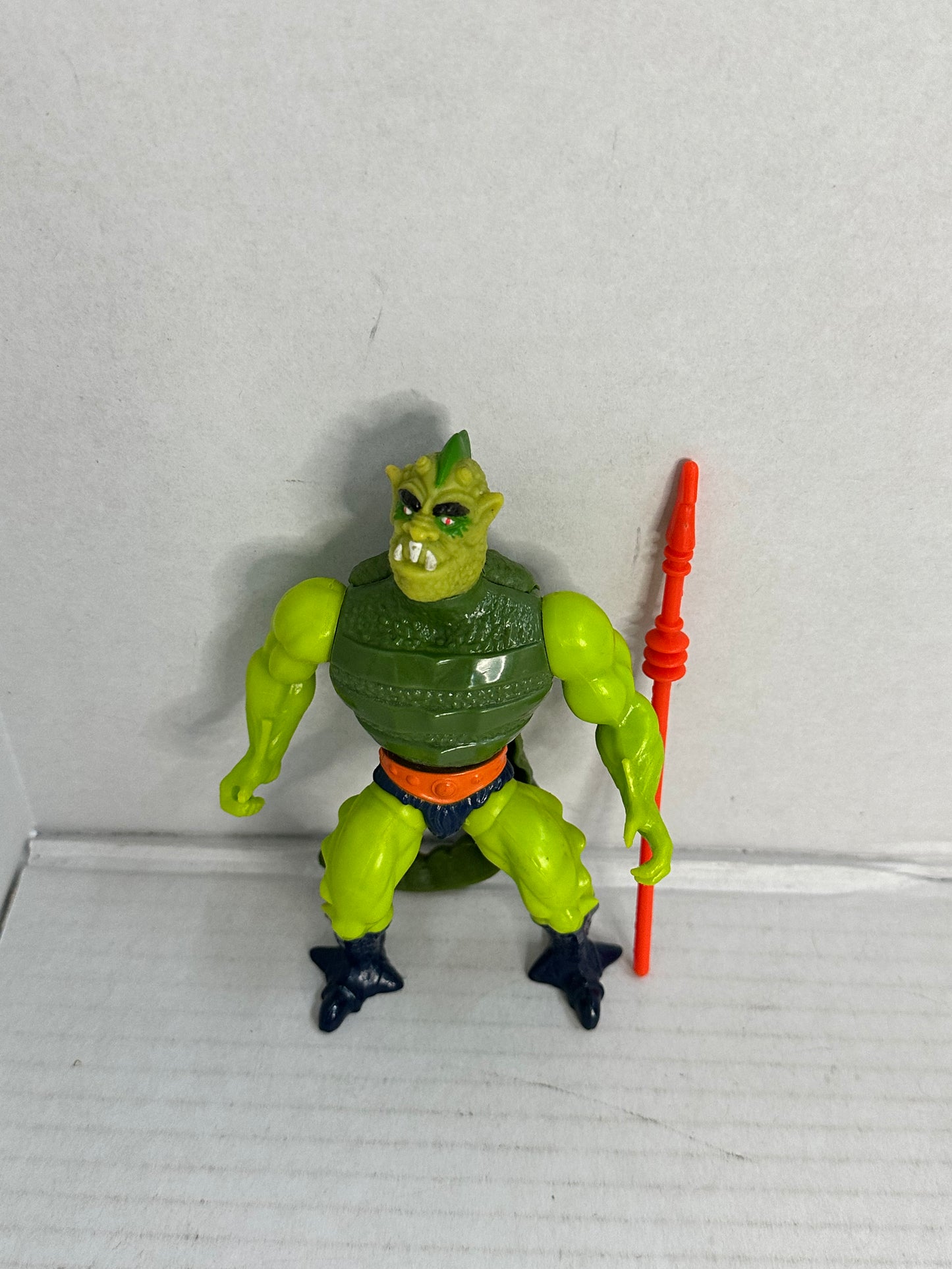 Vintage 1983 He-Man: Masters Of The Universe Whiplash 100% Complete w/Spear #3