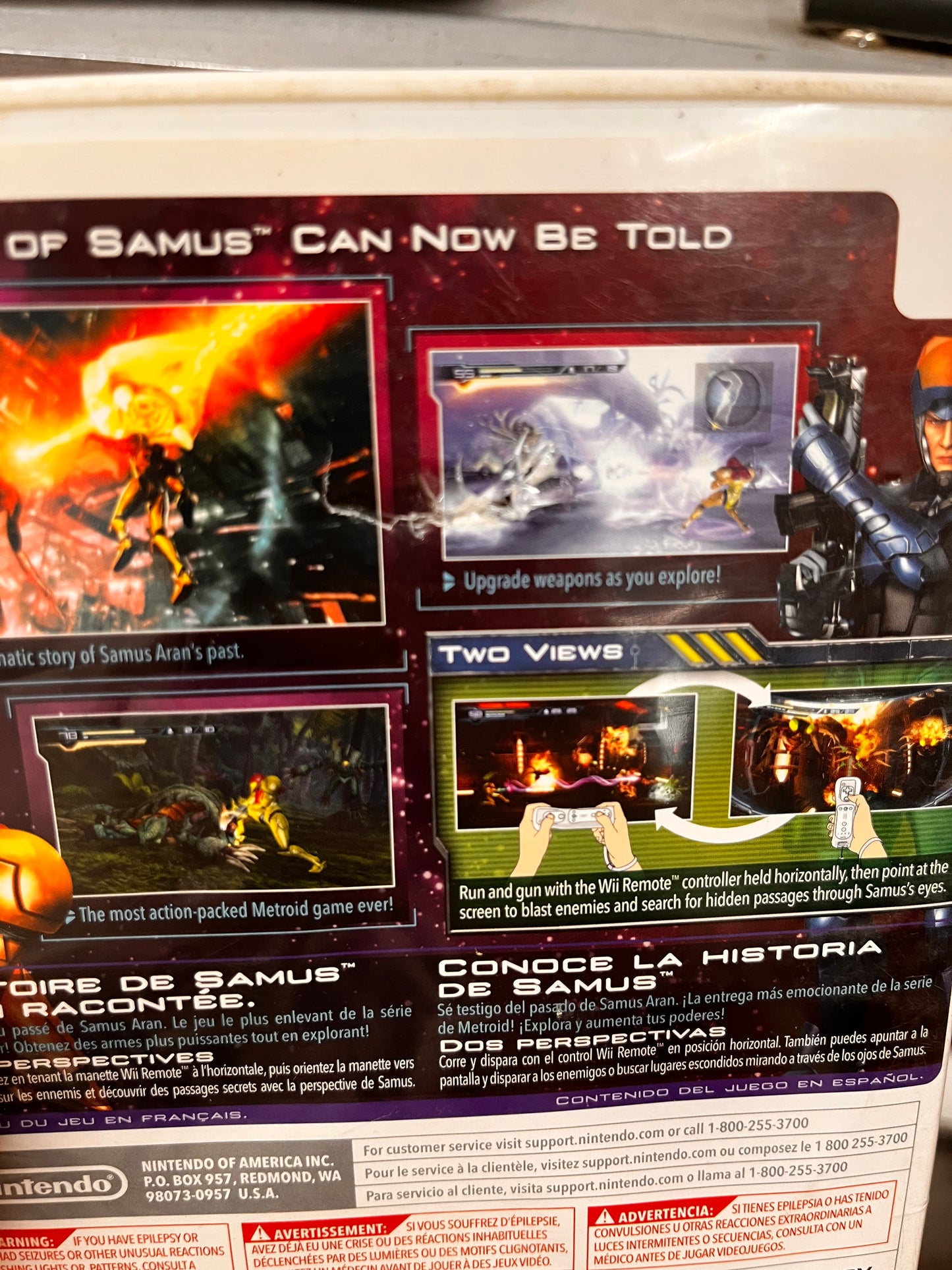 Metroid: Other M (Nintendo Wii, 2010) CIB Complete