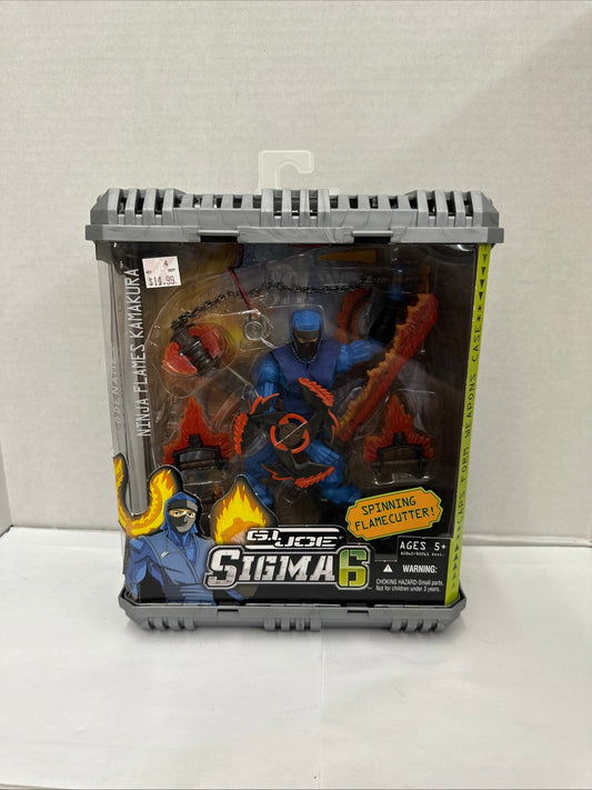 GI Joe Sigma 6 - NINJA FLAMES KAMAKURA - Action Figure - Hasbro - 2007