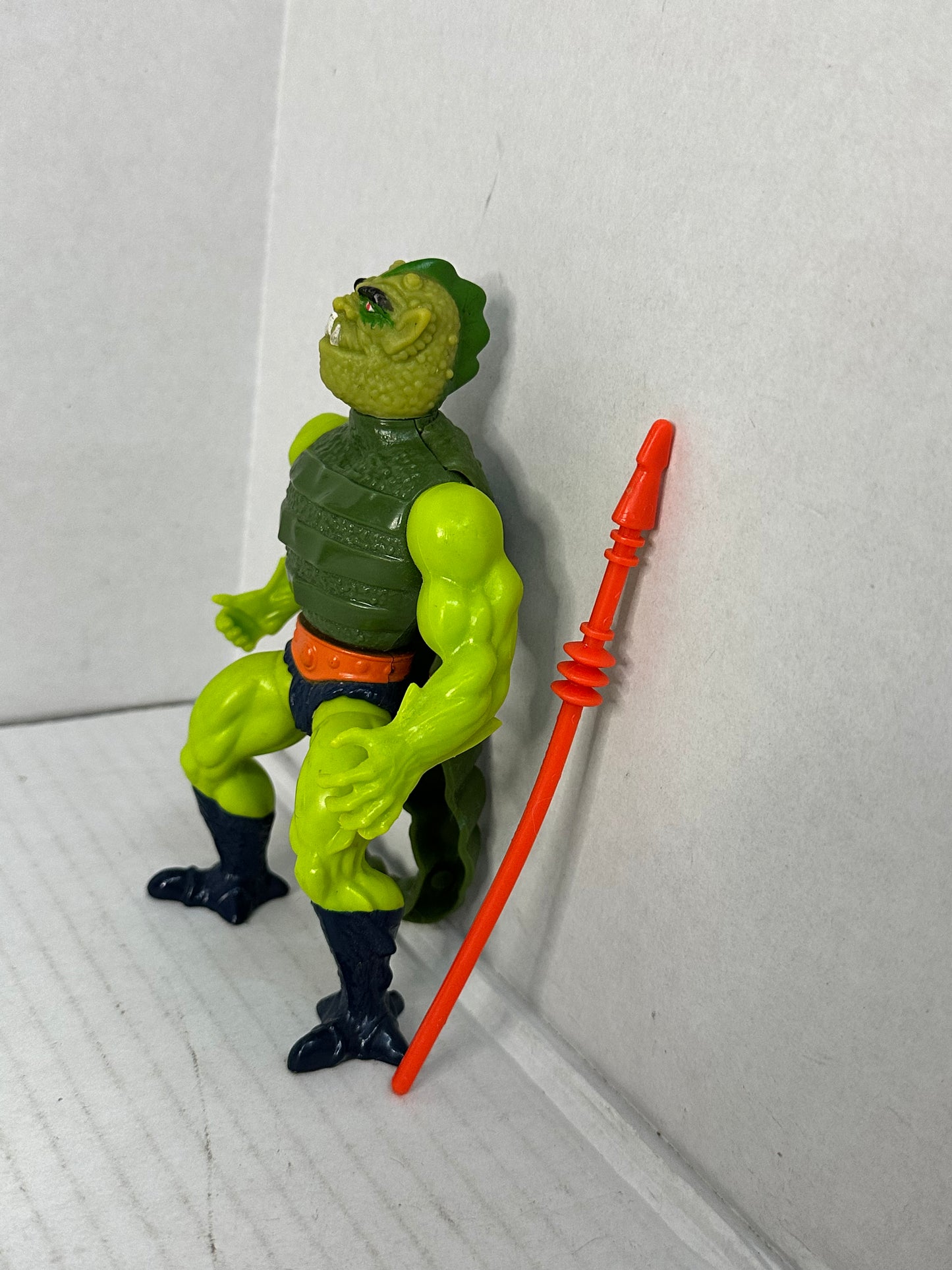 Vintage 1983 He-Man: Masters Of The Universe Whiplash 100% Complete w/Spear #3
