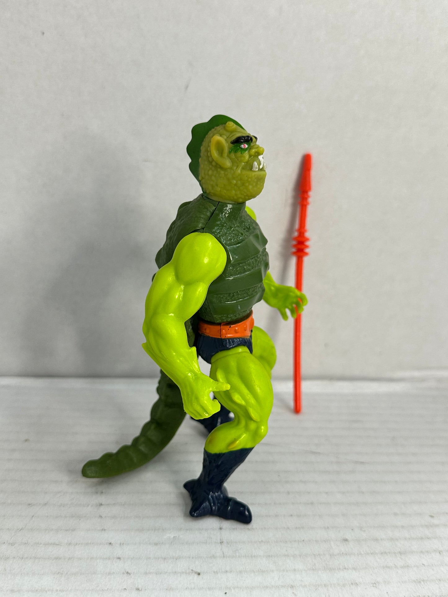 Vintage 1983 He-Man: Masters Of The Universe Whiplash 100% Complete w/Spear #3