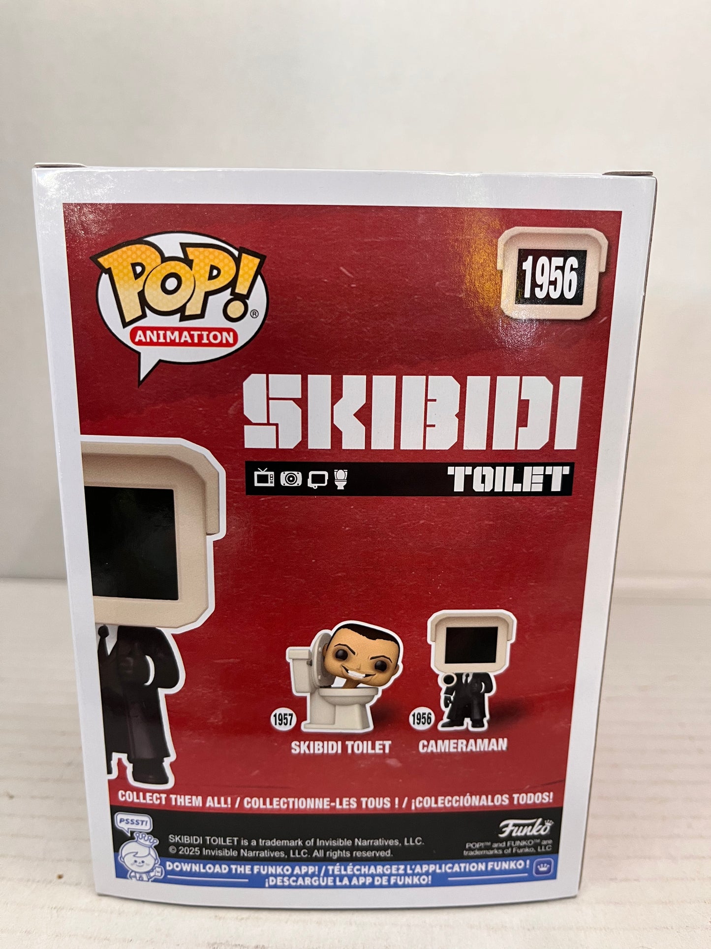 Funko POP!: Skibidi Toilet - Cameraman Vinyl Figure, Collectible