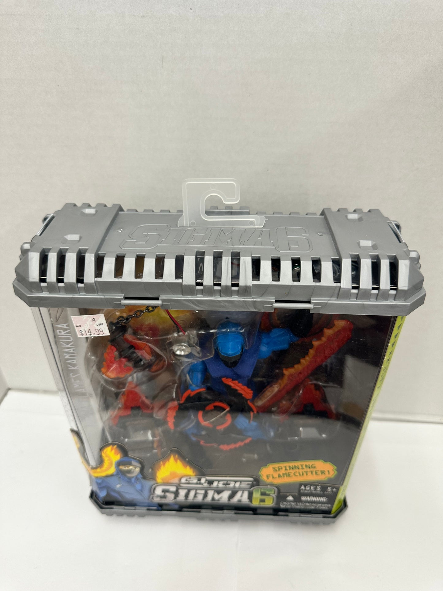 GI Joe Sigma 6 - NINJA FLAMES KAMAKURA - Action Figure - Hasbro - 2007