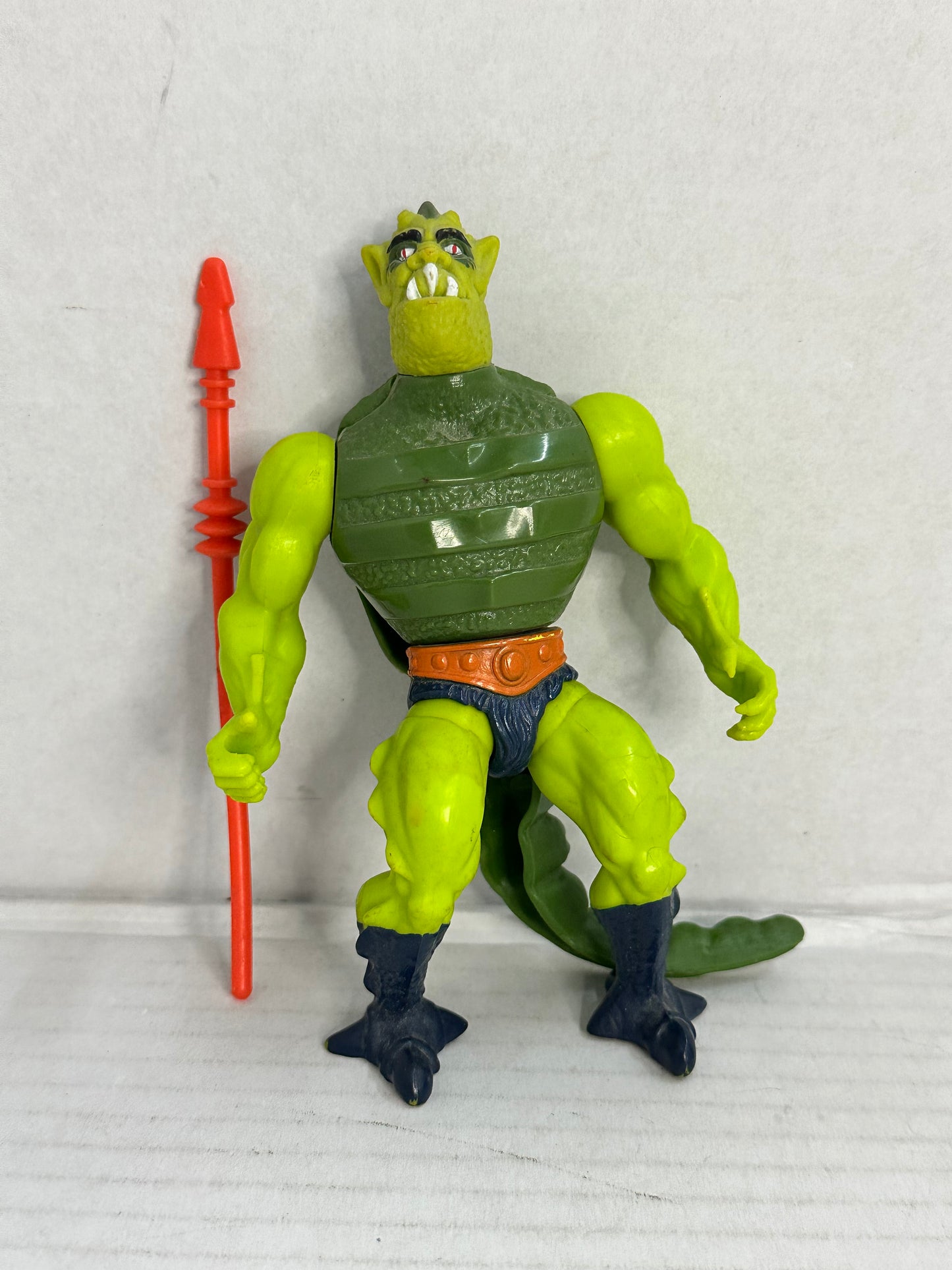 Vintage 1983 He-Man: Masters Of The Universe Whiplash 100% Complete w/Spear #4