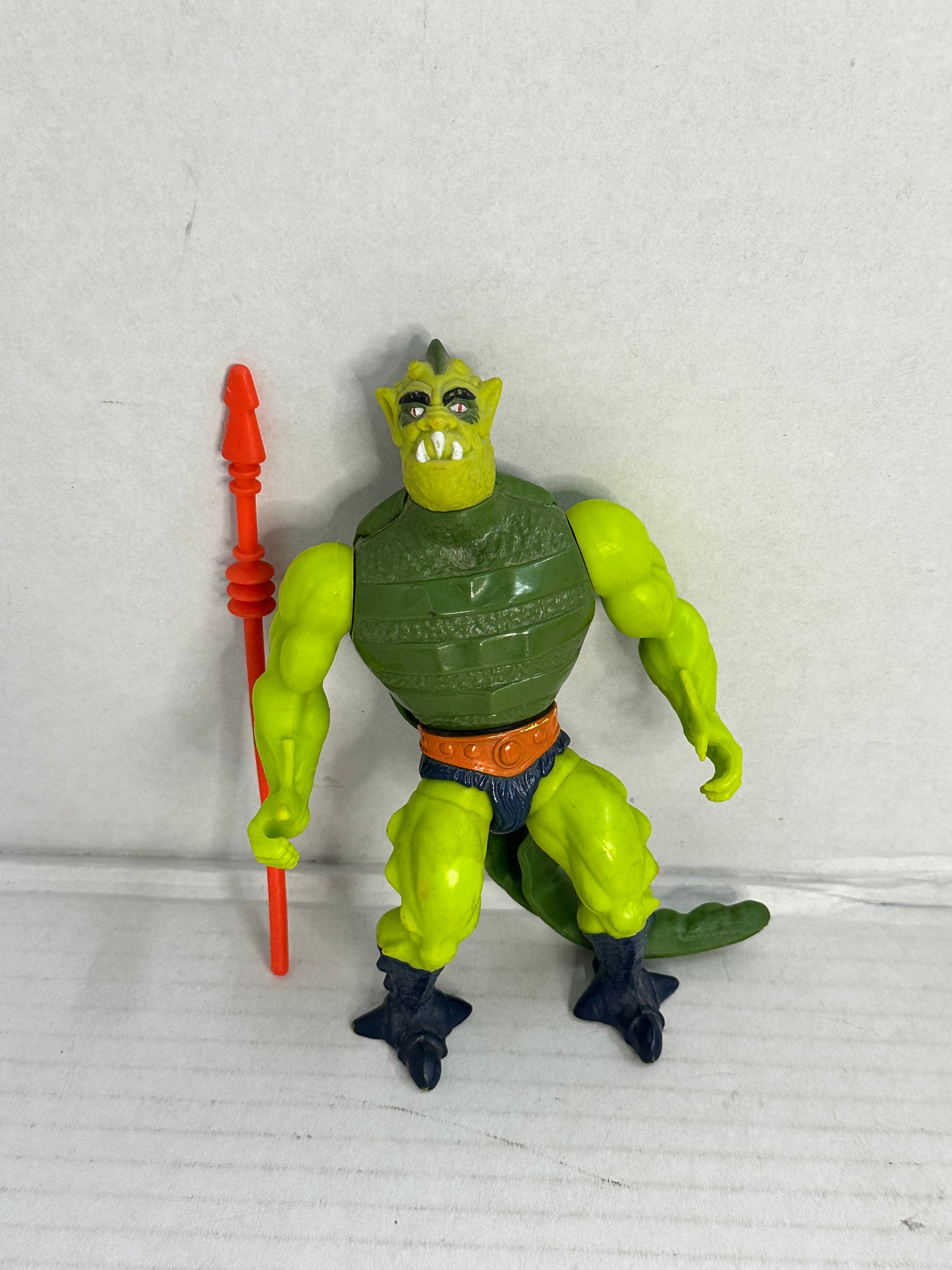 Vintage 1983 He-Man: Masters Of The Universe Whiplash 100% Complete w/Spear #4