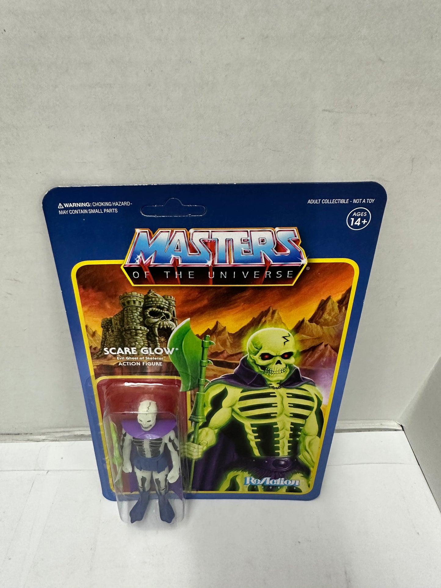 Masters of the Universe Scare Glow ReAction Figure Super7 MOTU Glow in the Dark