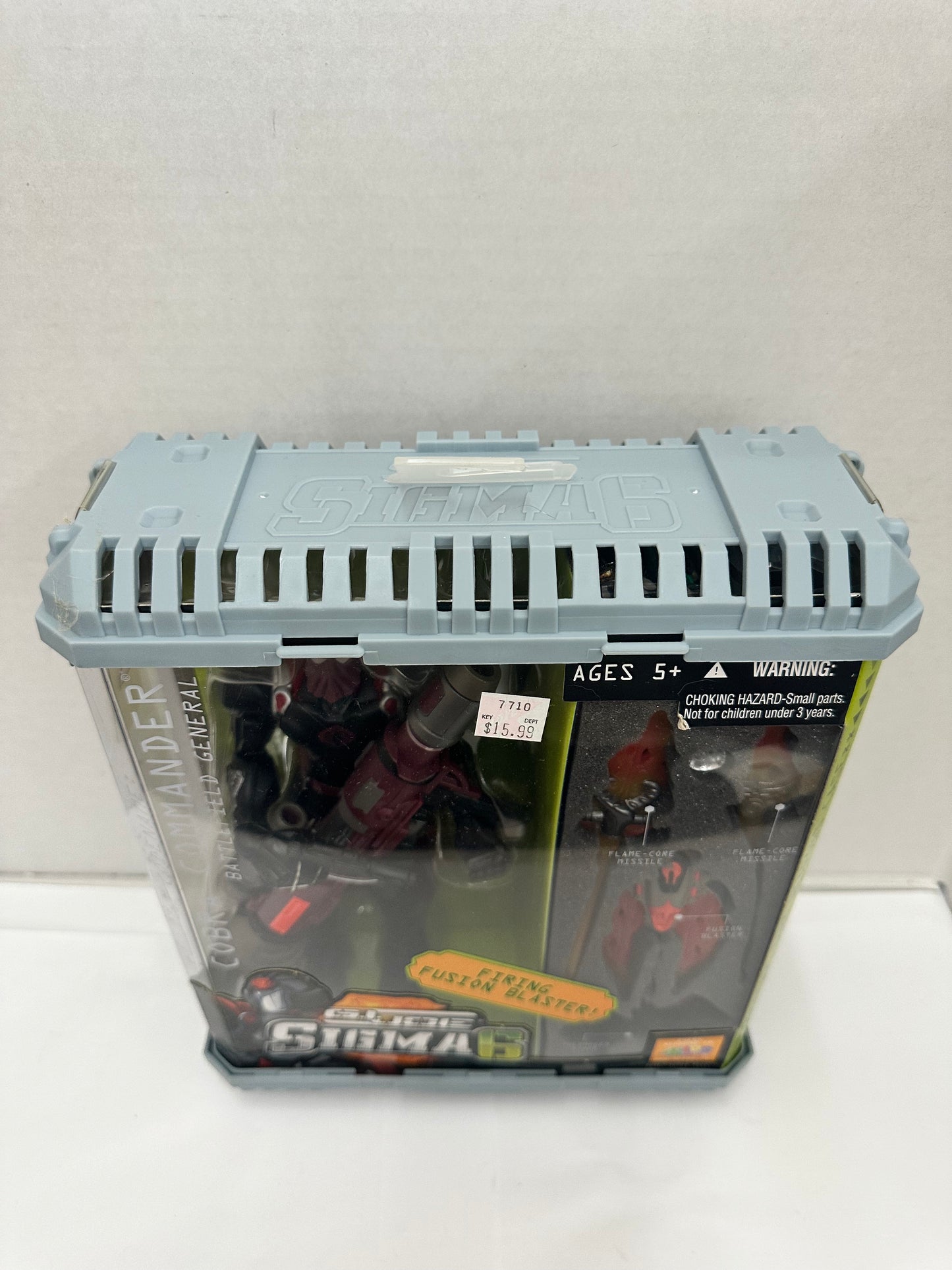 GI Joe COBRA COMMANDER Battlefield General Sigma 6 Action Figure