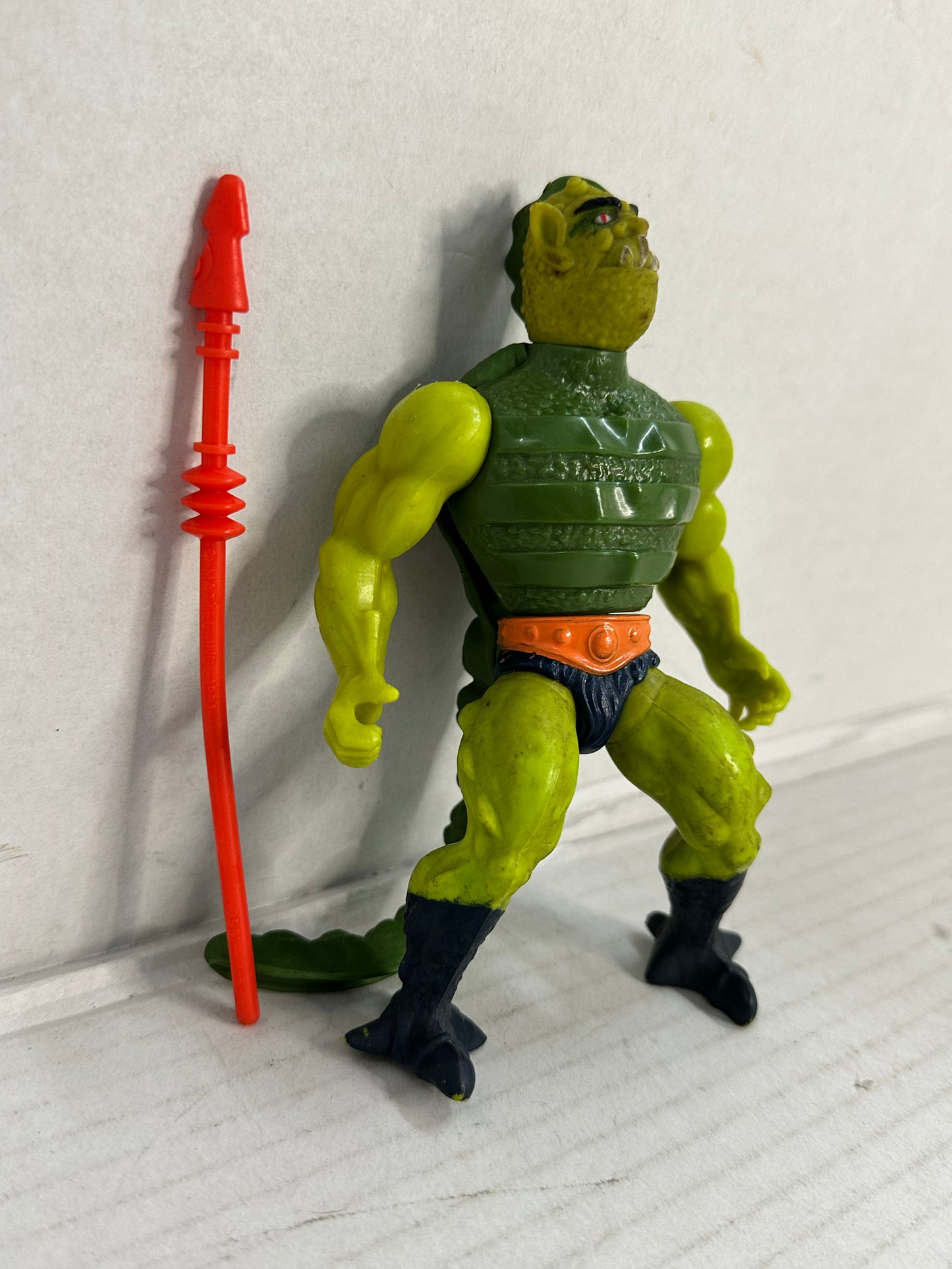 Vintage 1983 He-Man: Masters Of The Universe Whiplash 100% Complete w/Spear #5
