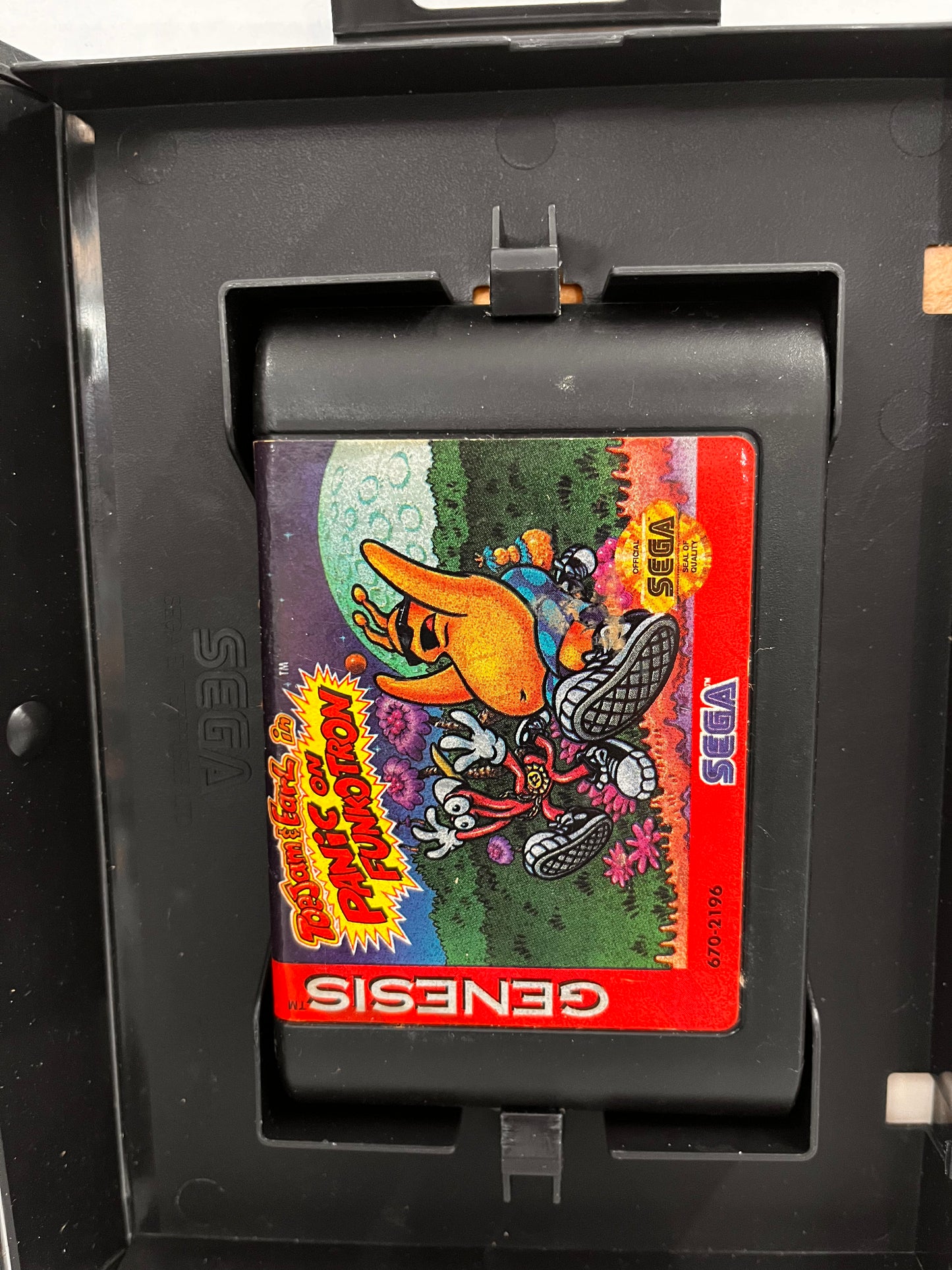 ToeJam & Earl in Panic on Funkotron (Sega Genesis, 1993) cart and box only