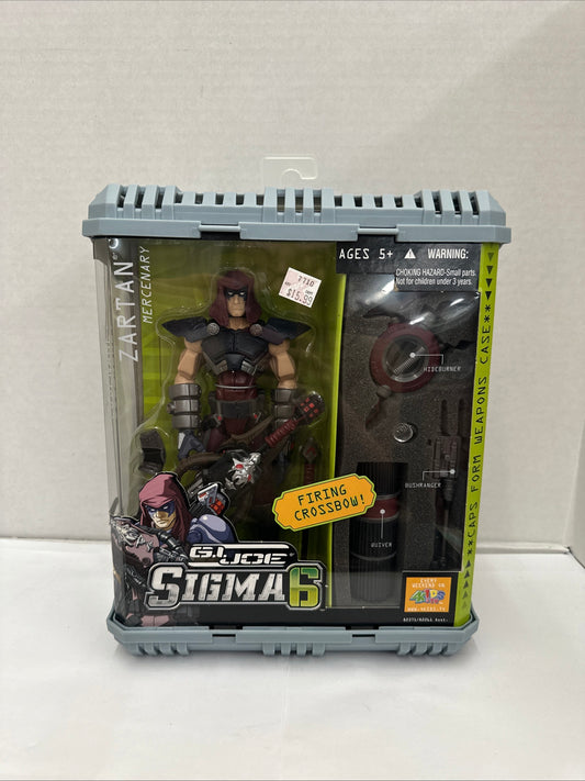 GIJoe Sigma 6 Zartan Mercenary Action Figure