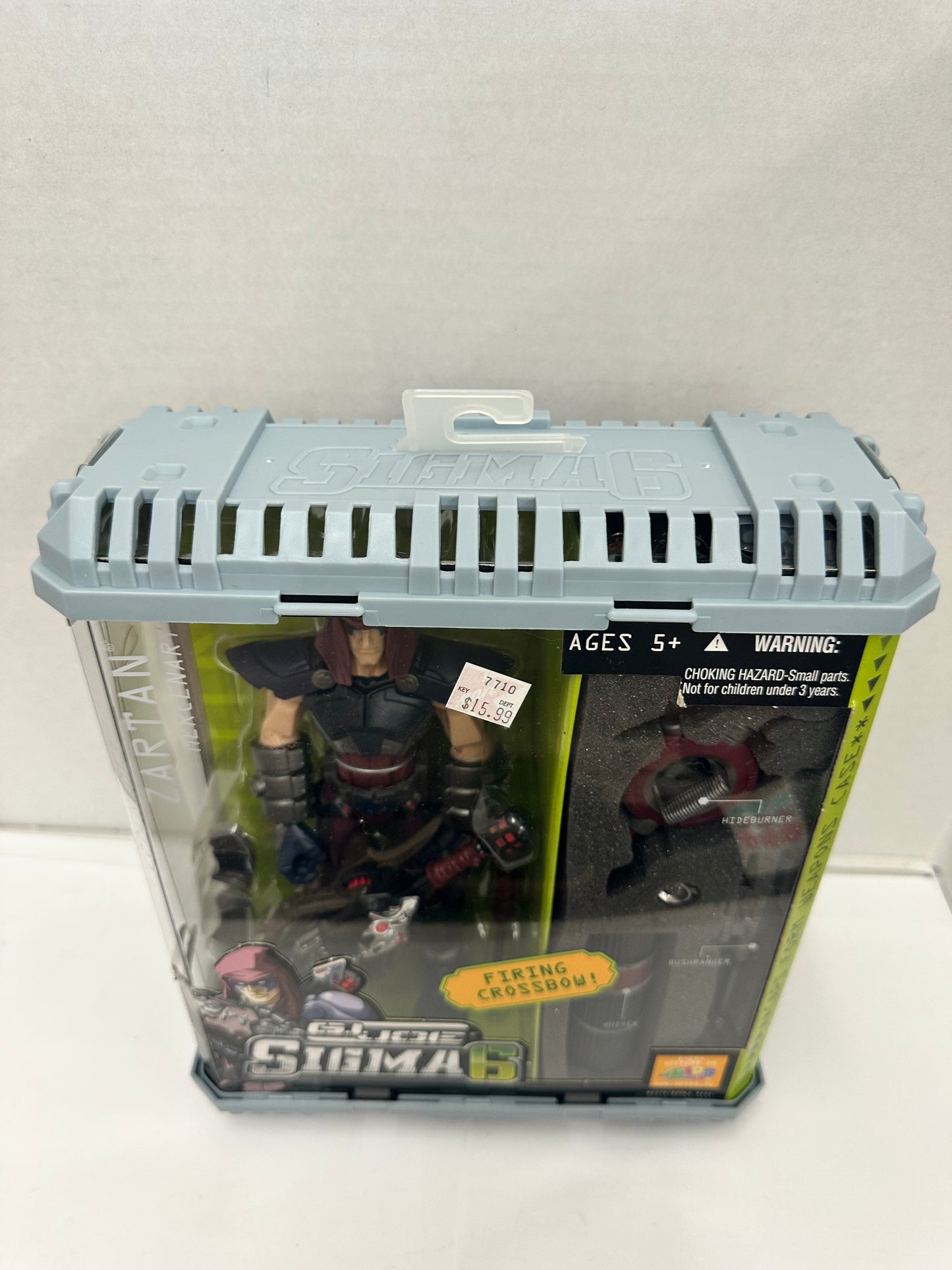 GIJoe Sigma 6 Zartan Mercenary Action Figure