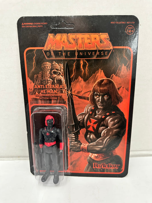 Super 7 ReAction He-Man MOTU Anti-Eternia Figure Unpunched