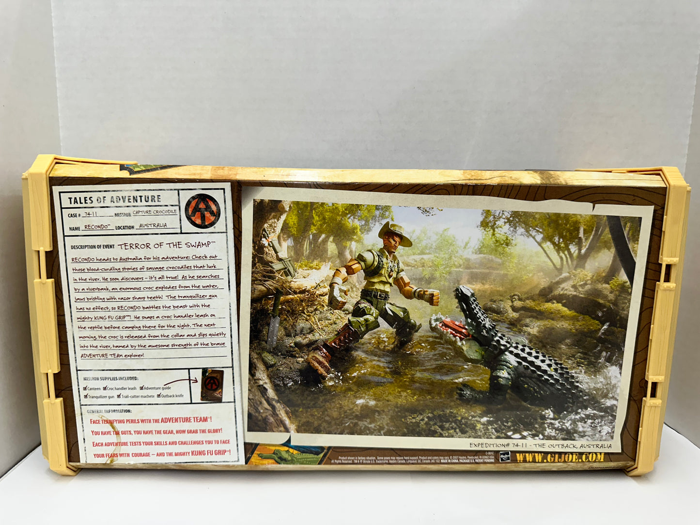 G.I. Joe Sigma 6 Adventure Team Terror of the Swamp Recondo