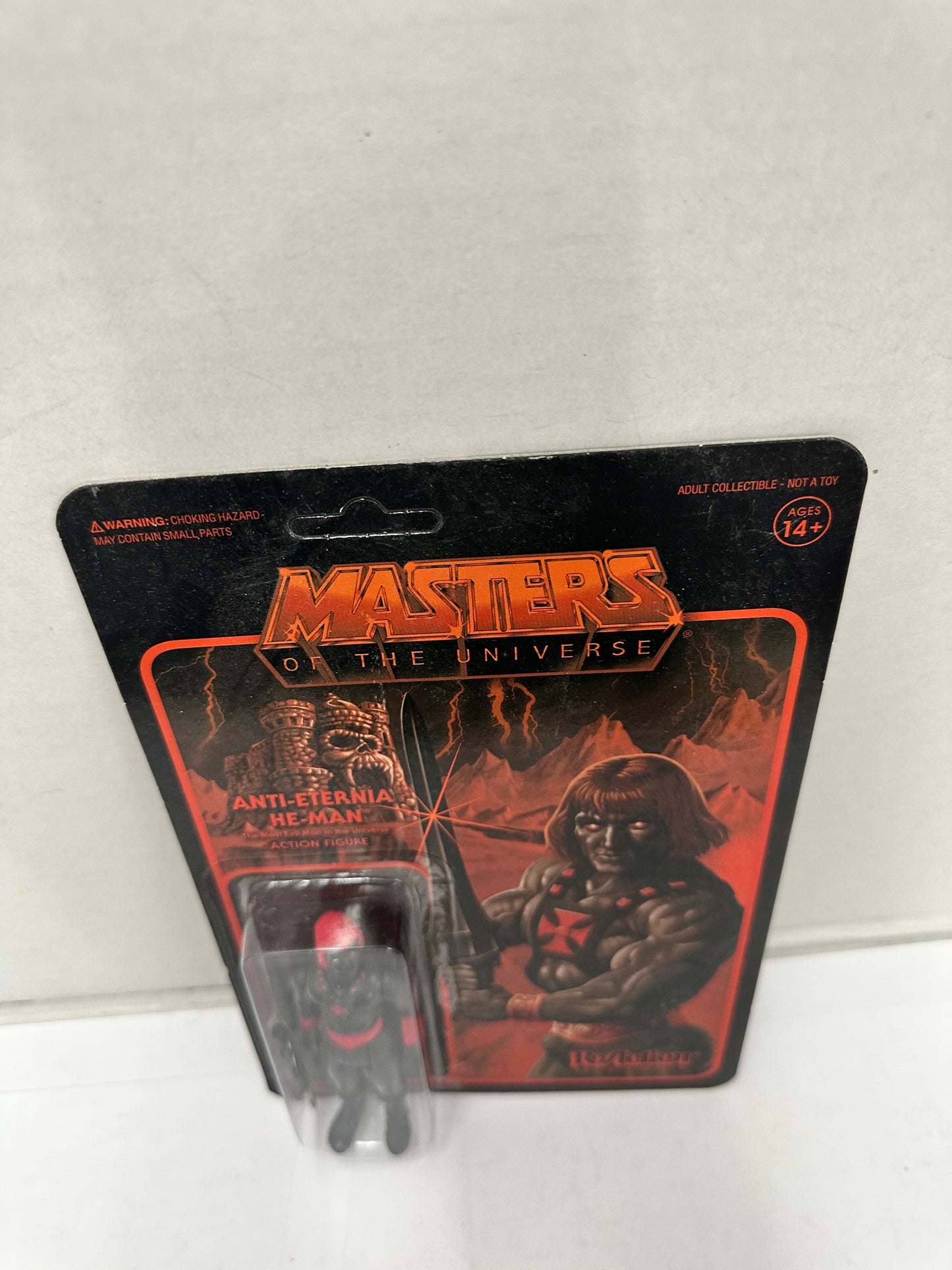 Super 7 ReAction He-Man MOTU Anti-Eternia Figure Unpunched