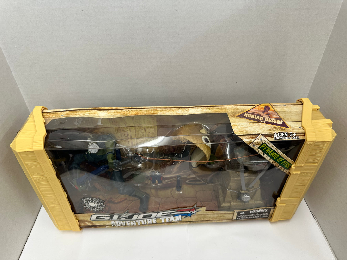 GI Joe Adventure Team Pyramid of Peril Snake Eyes Action Figure Sigma 6 2007