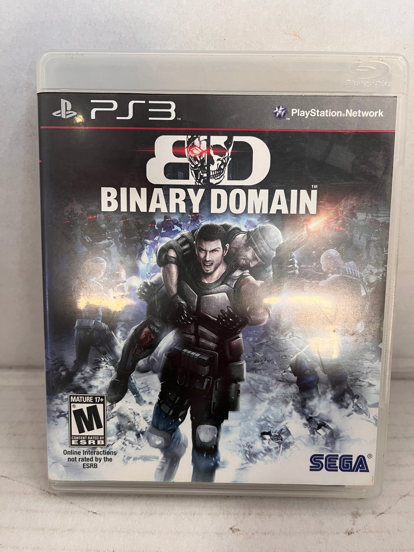 Binary Domain (Sony PlayStation 3 PS3, 2012)