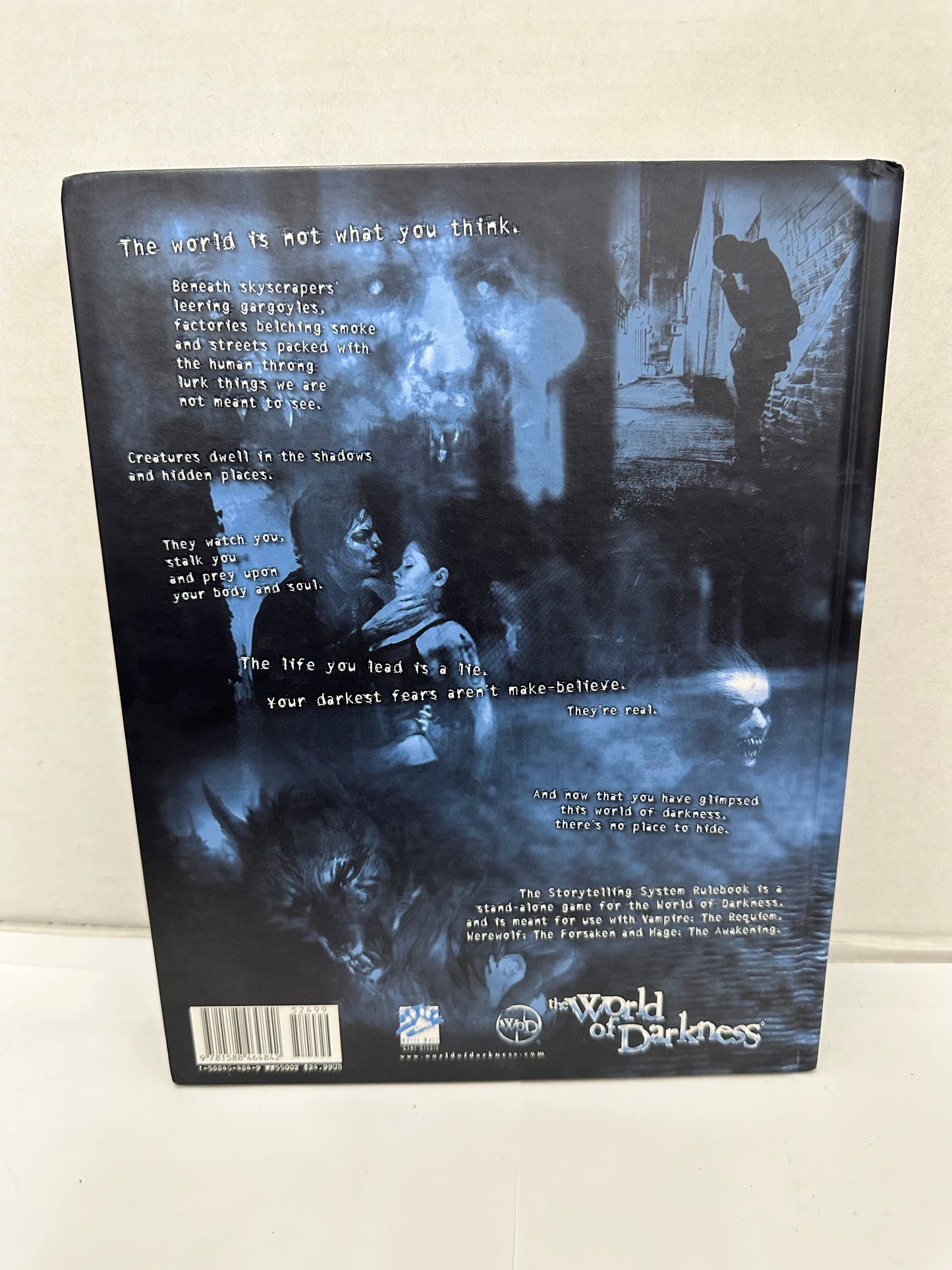 The World of Darkness Storytelling System Rulebook HC White Wolf