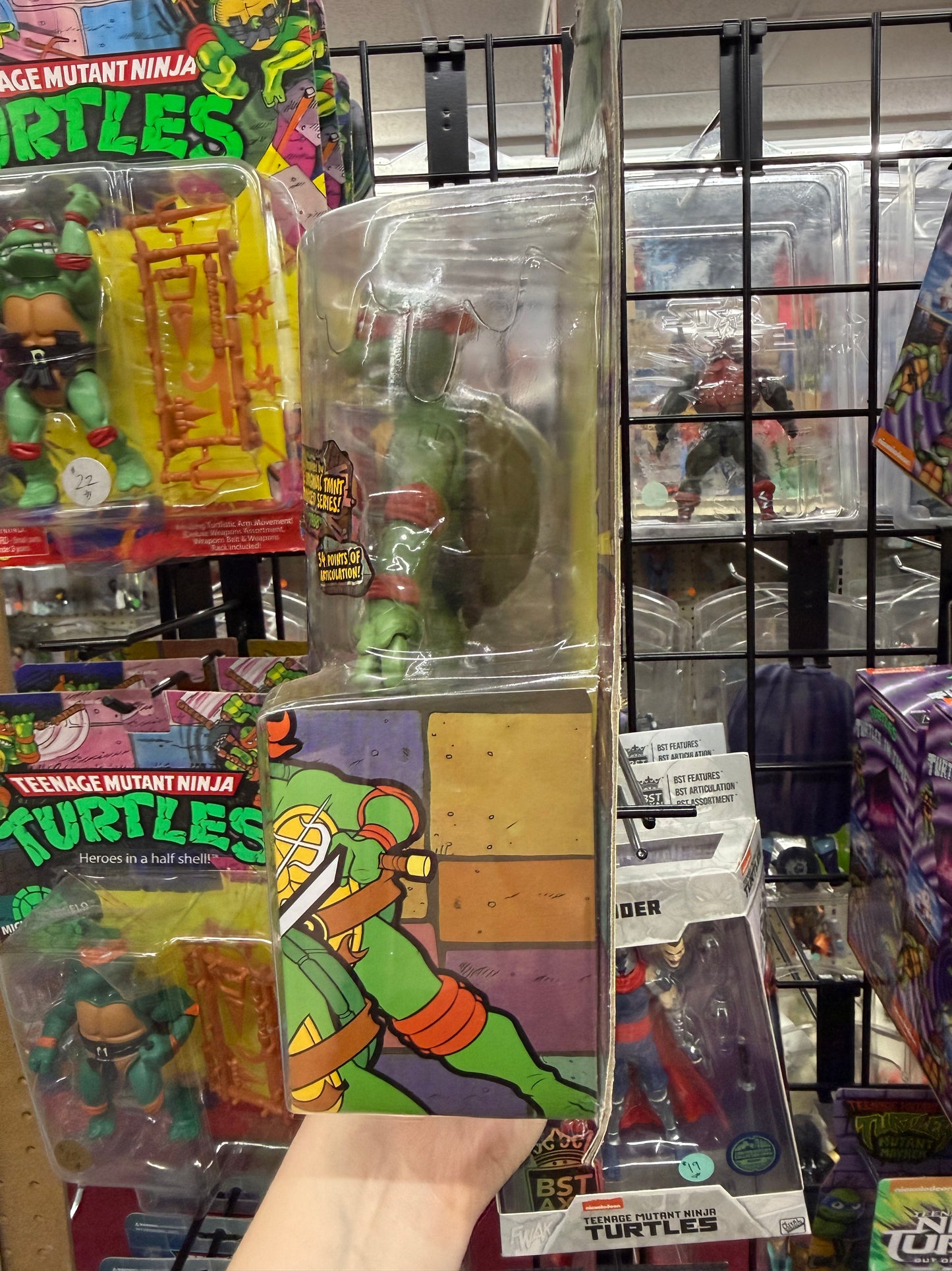 Raphael Teenage Mutant Ninja Turtles Classic Collection Playmates TMNT
